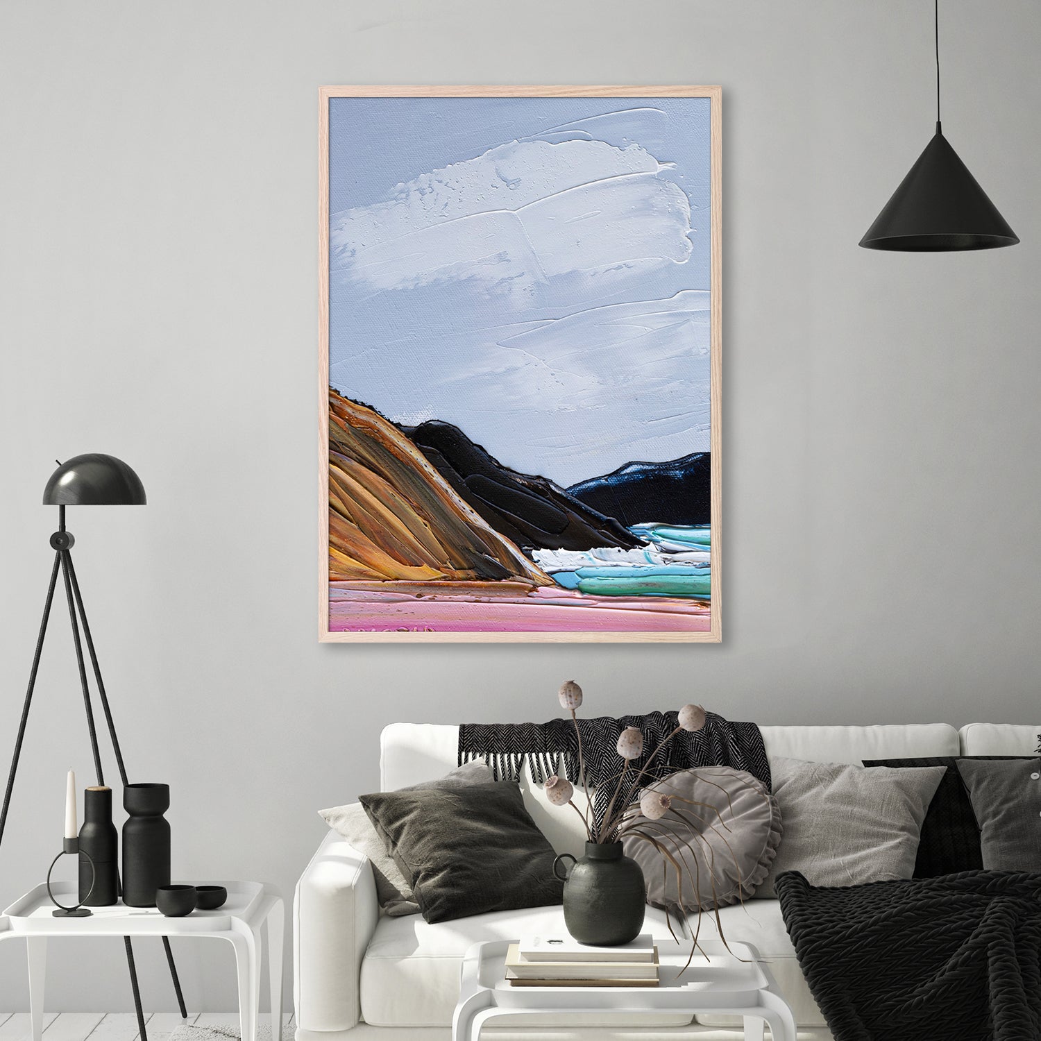 wall-art-print-canvas-poster-framed-Blushing Sands-8