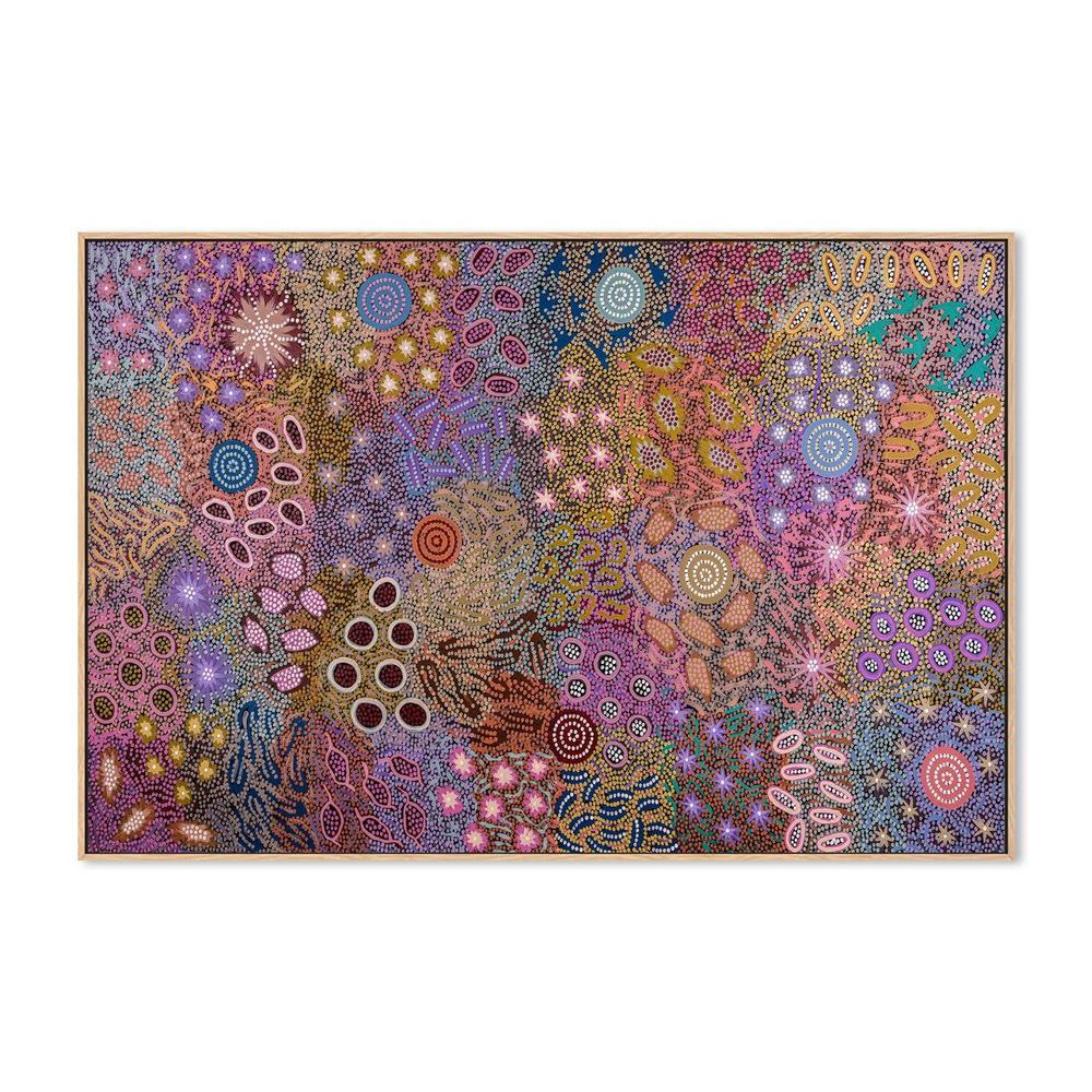 Body Painting Ceremony By Michelle Possum Nungurrayi Aboriginal Print