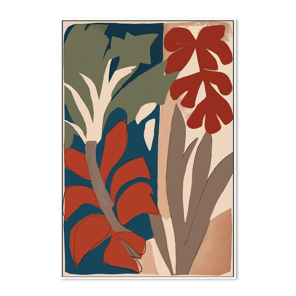 wall-art-print-canvas-poster-framed-Bold Botanical Dance-5