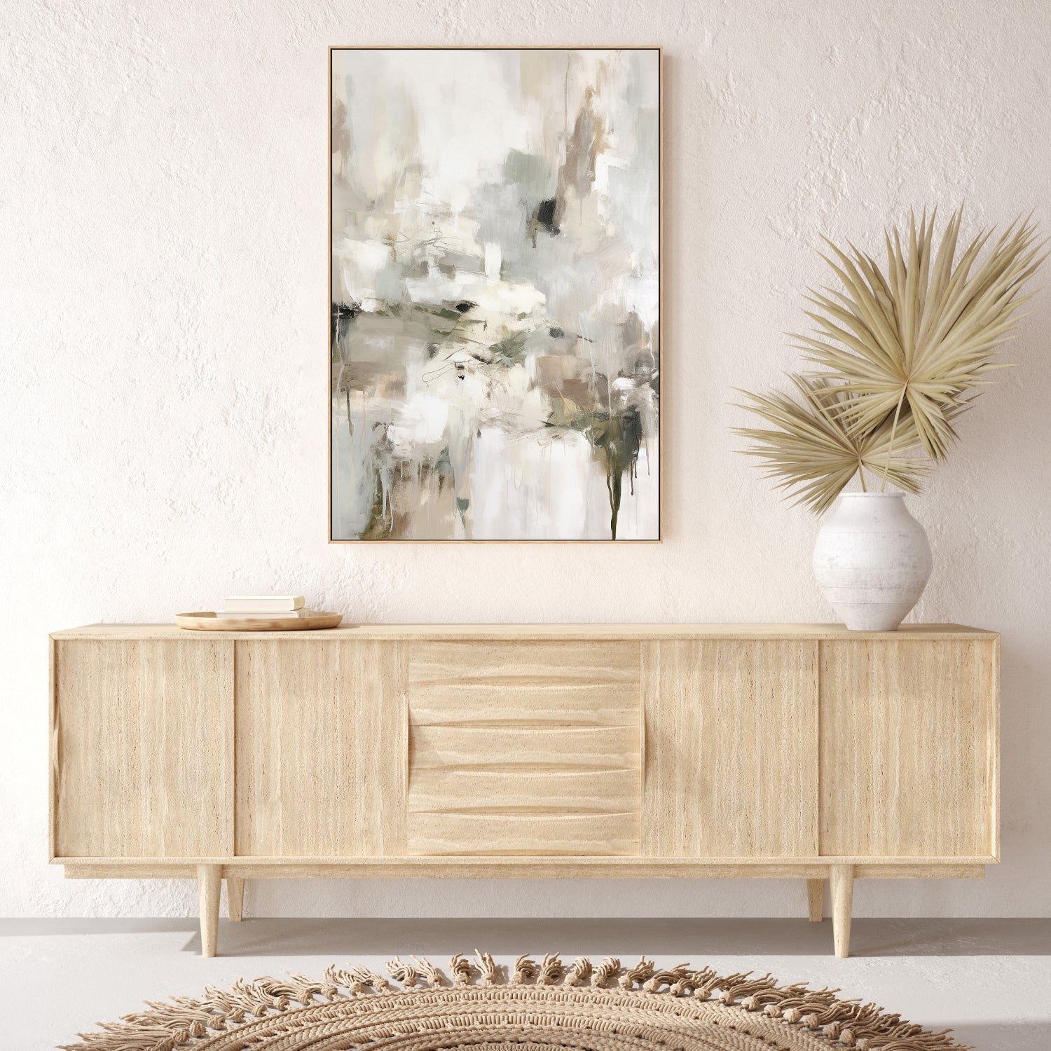 wall-art-print-canvas-poster-framed-Bold Neutral, Style B-9