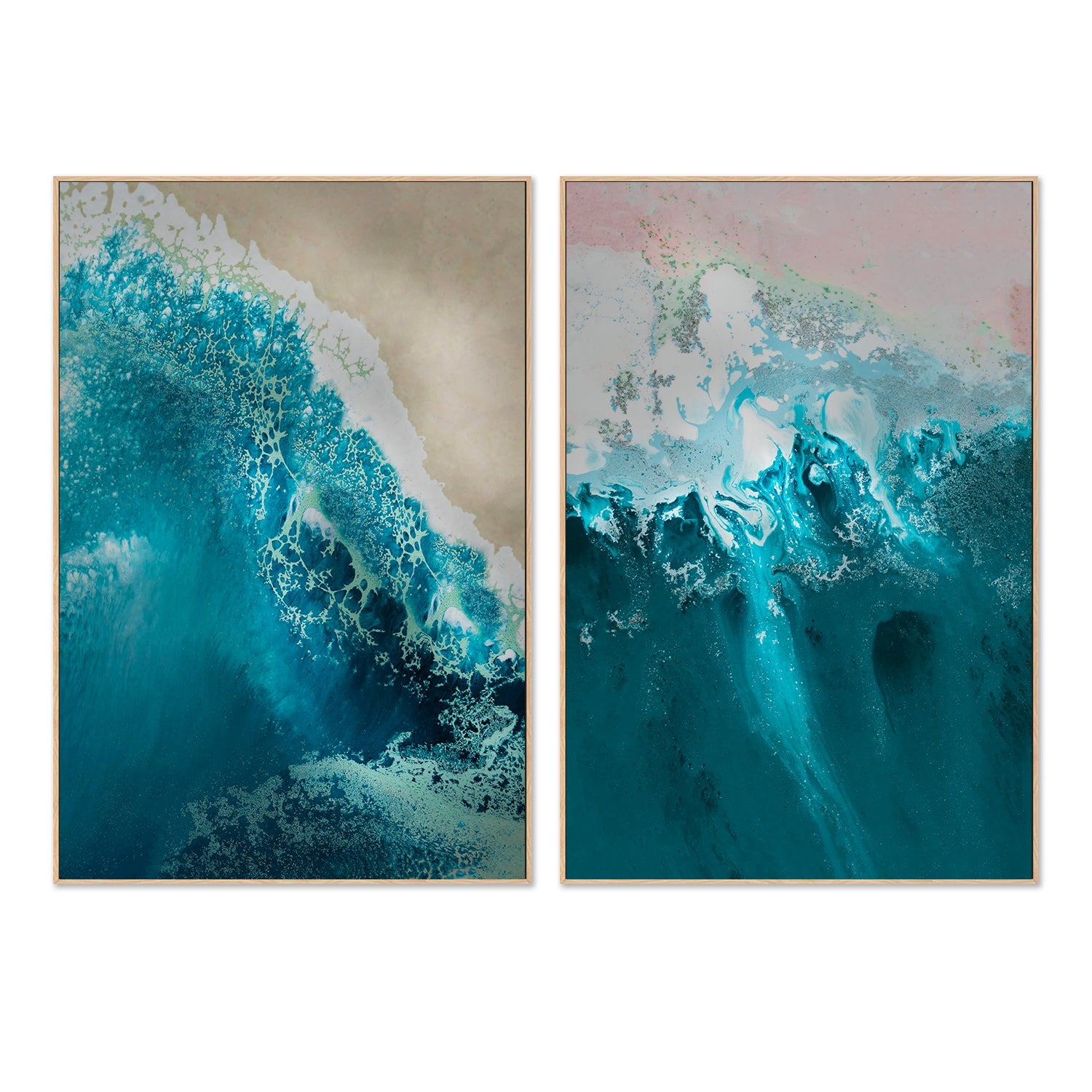 wall-art-print-canvas-poster-framed-Bondi Beach, Style A & B , By Petra Meikle-4