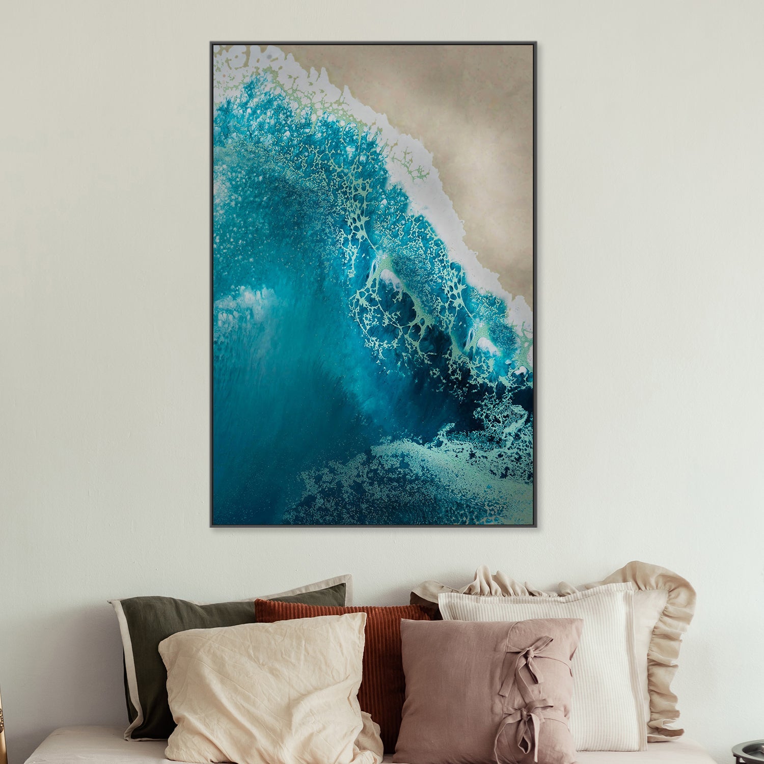 wall-art-print-canvas-poster-framed-Bondi Beach, Style A , By Petra Meikle-2