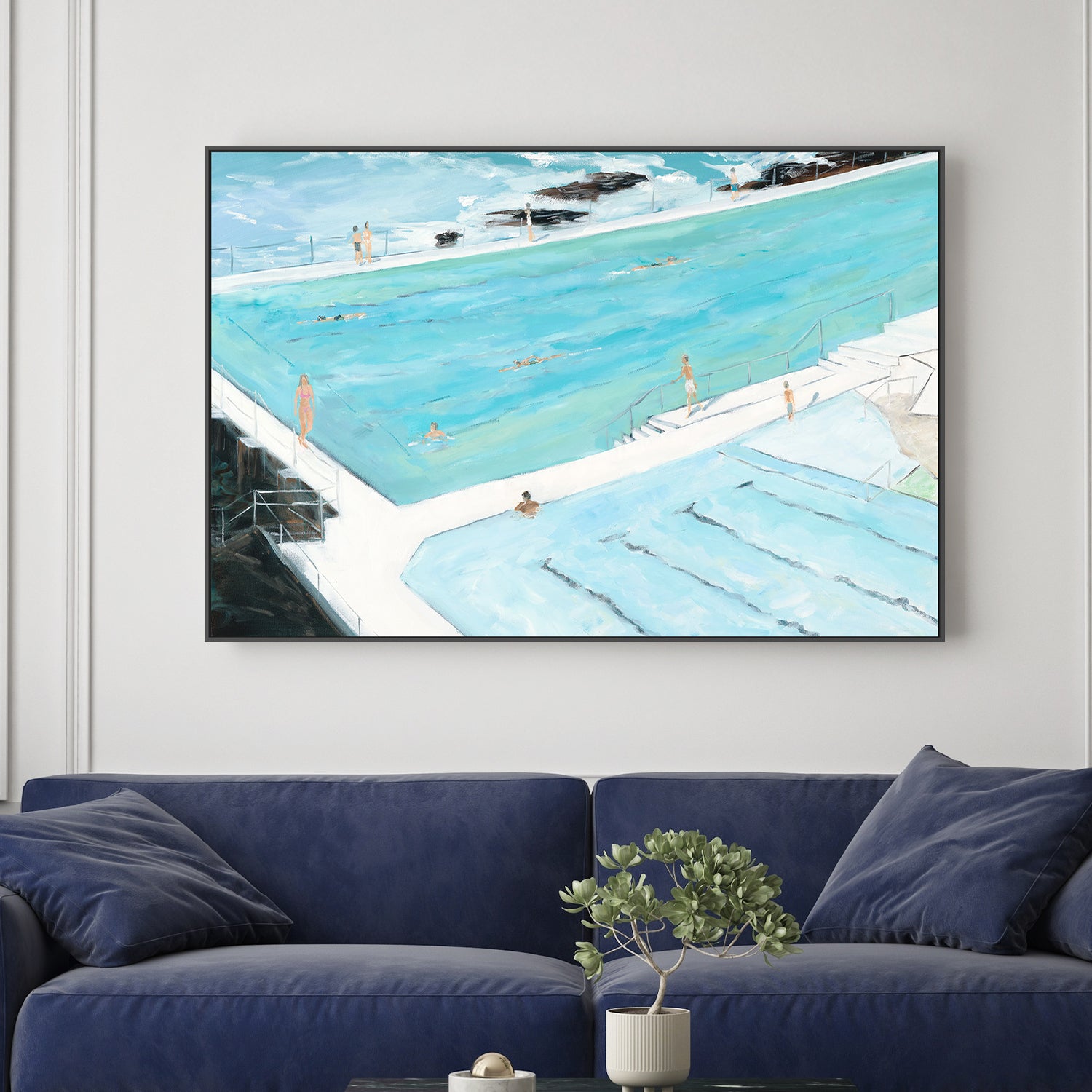 wall-art-print-canvas-poster-framed-Bondi Girl-2