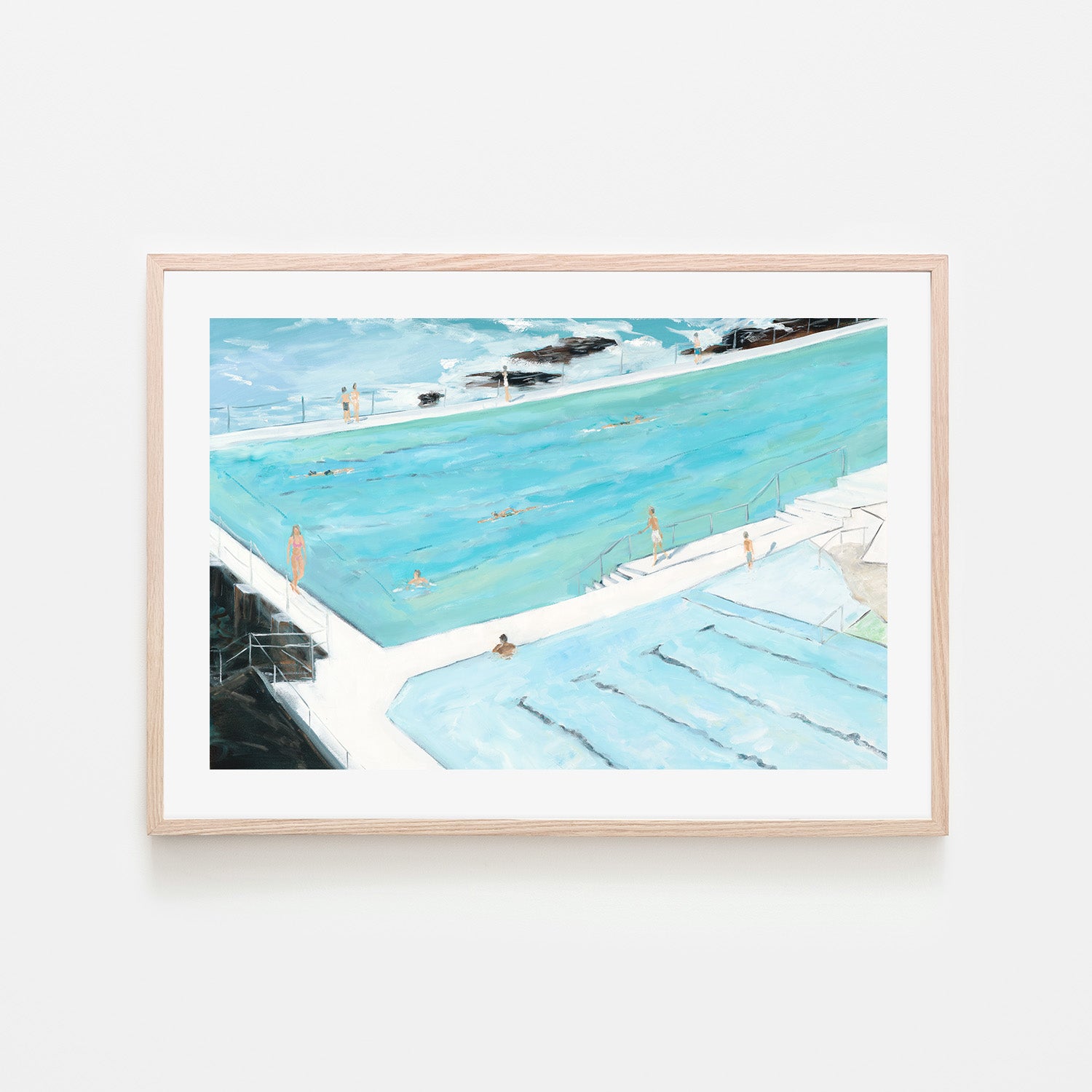 wall-art-print-canvas-poster-framed-Bondi Girl-6