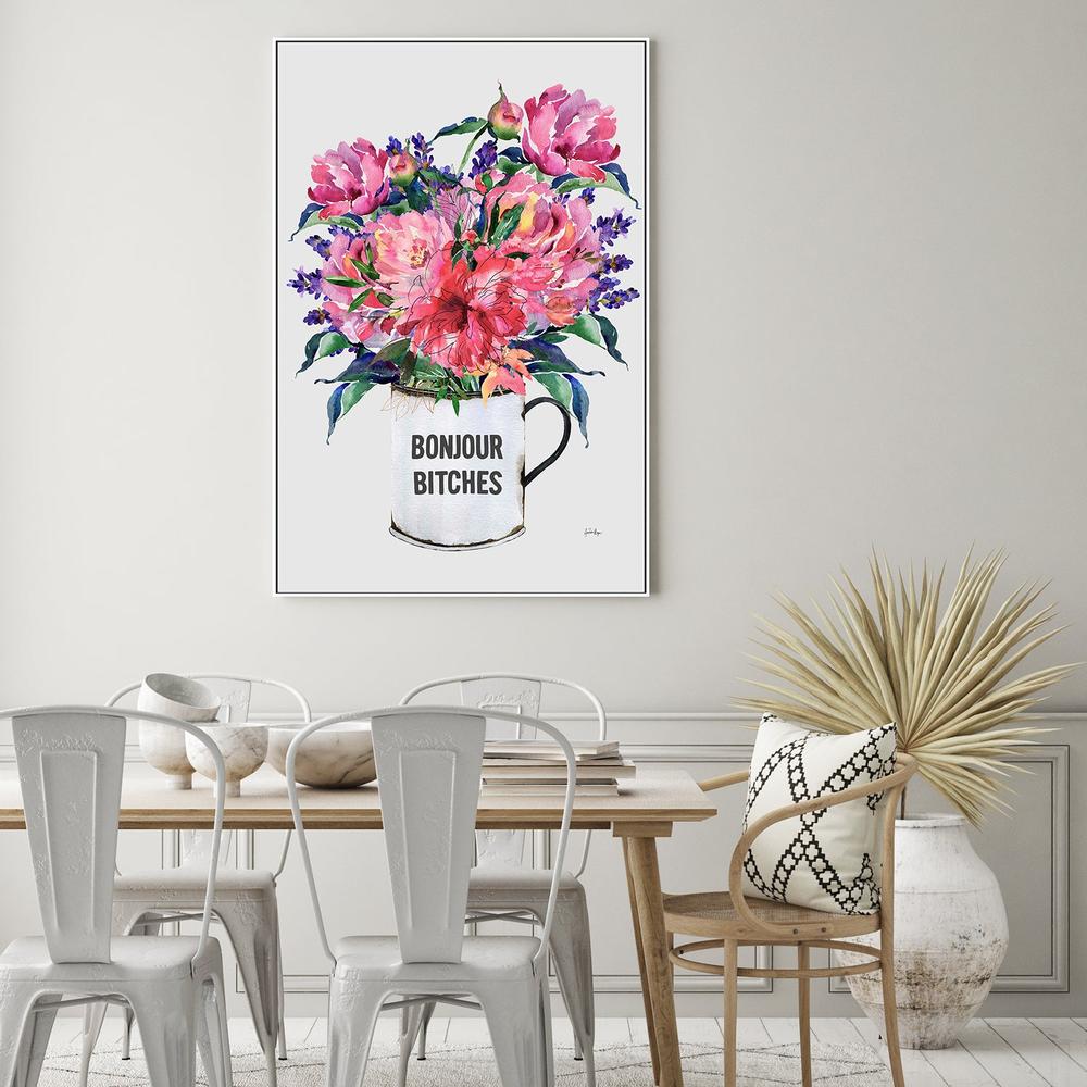 wall-art-print-canvas-poster-framed-Bonjour, bitches-9