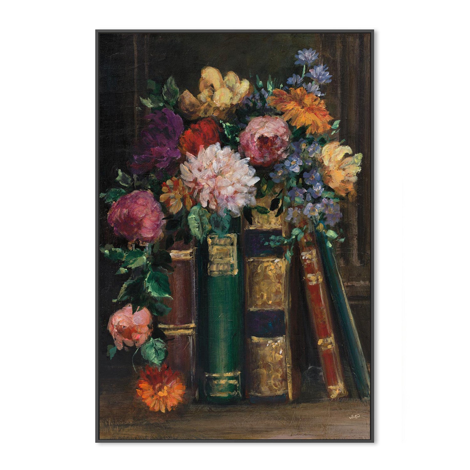 wall-art-print-canvas-poster-framed-Books of Beauty, Style A-3