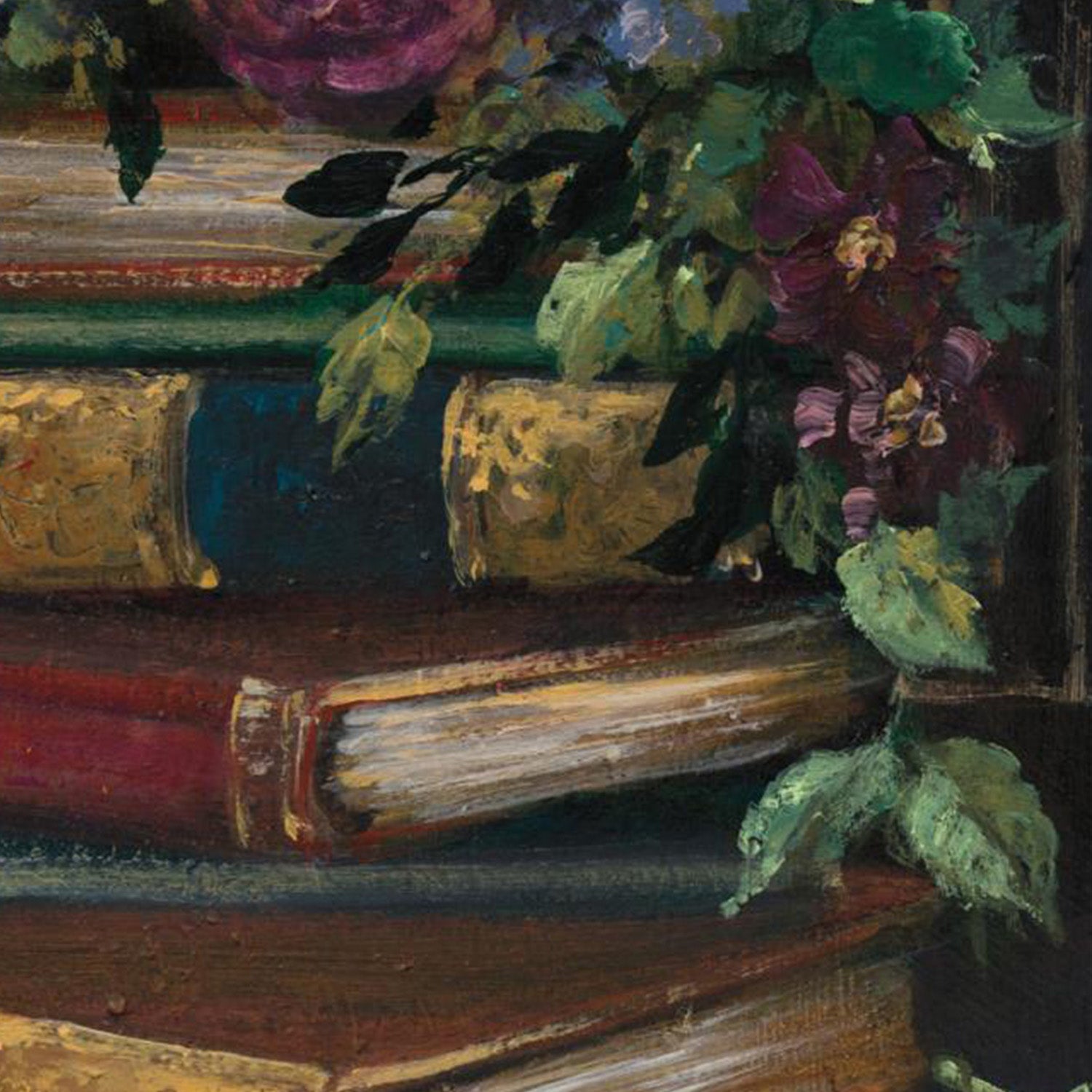 wall-art-print-canvas-poster-framed-Books of Beauty, Style B-11