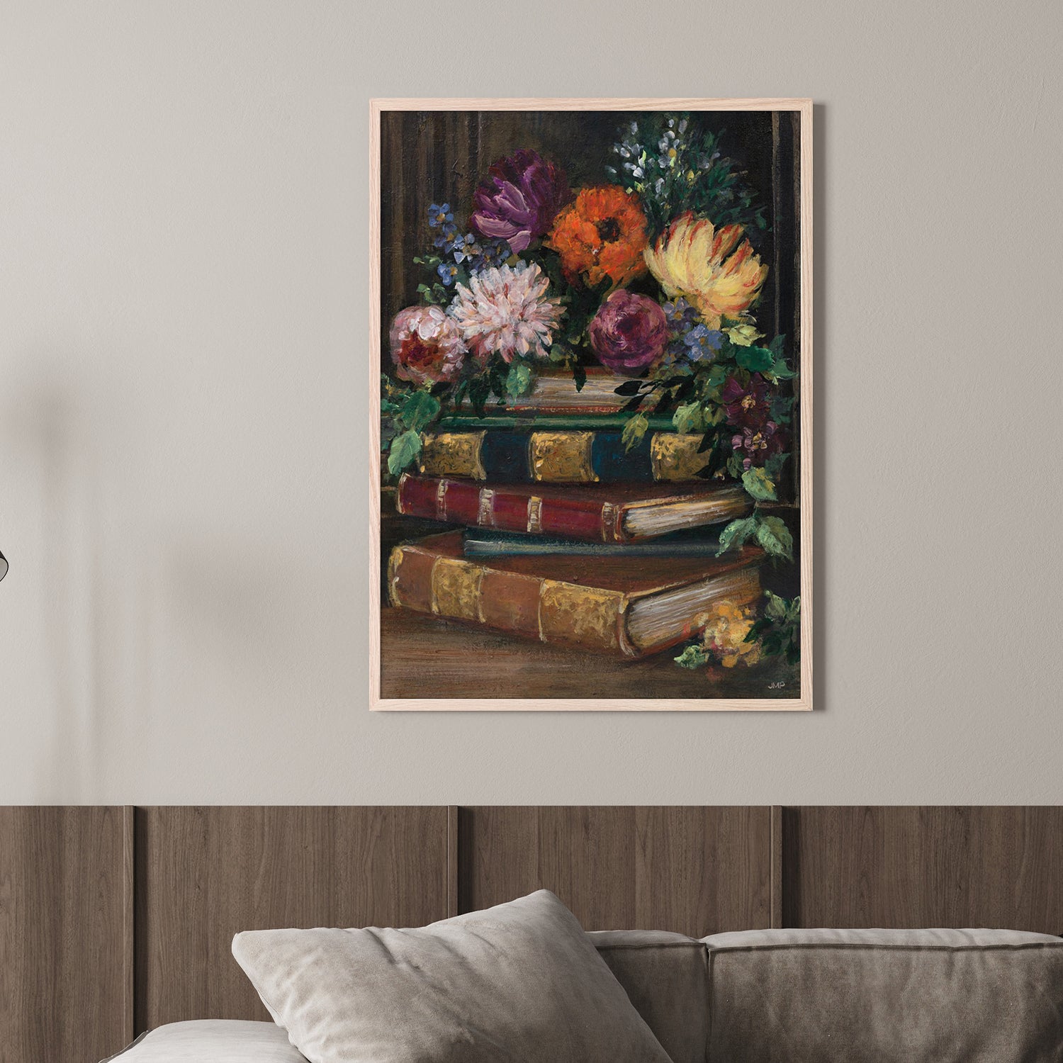 wall-art-print-canvas-poster-framed-Books of Beauty, Style B-9