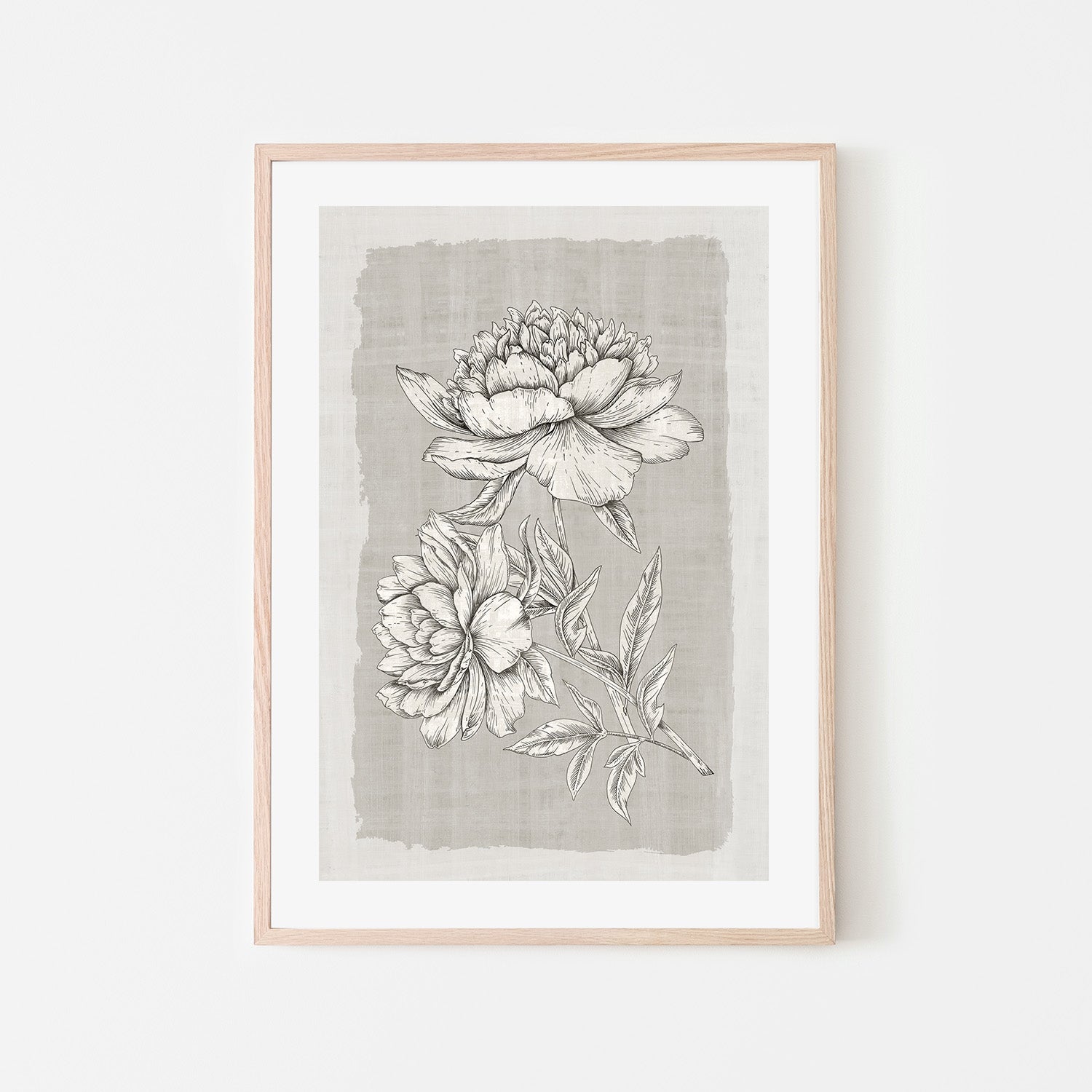 wall-art-print-canvas-poster-framed-Botanical Linen, Style A , By Eva Watts-6