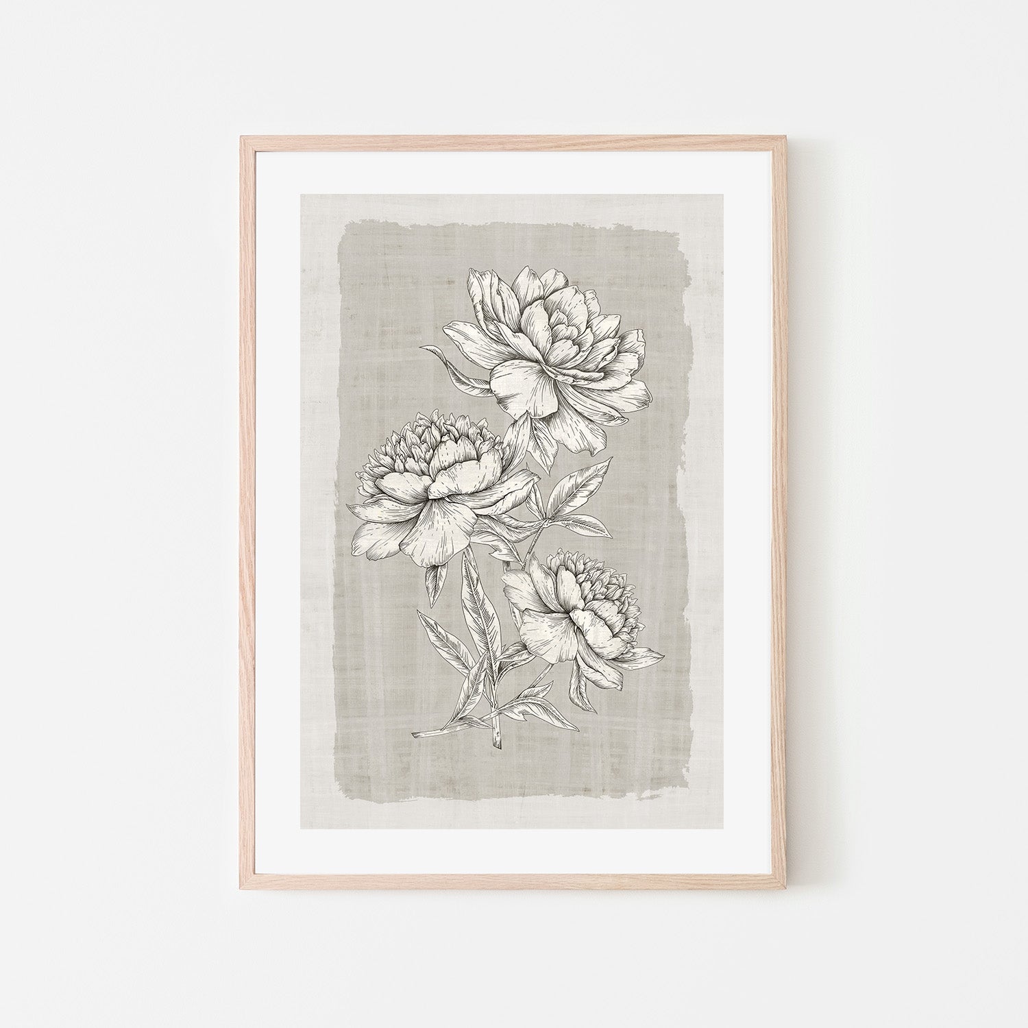 wall-art-print-canvas-poster-framed-Botanical Linen, Style B , By Eva Watts-6