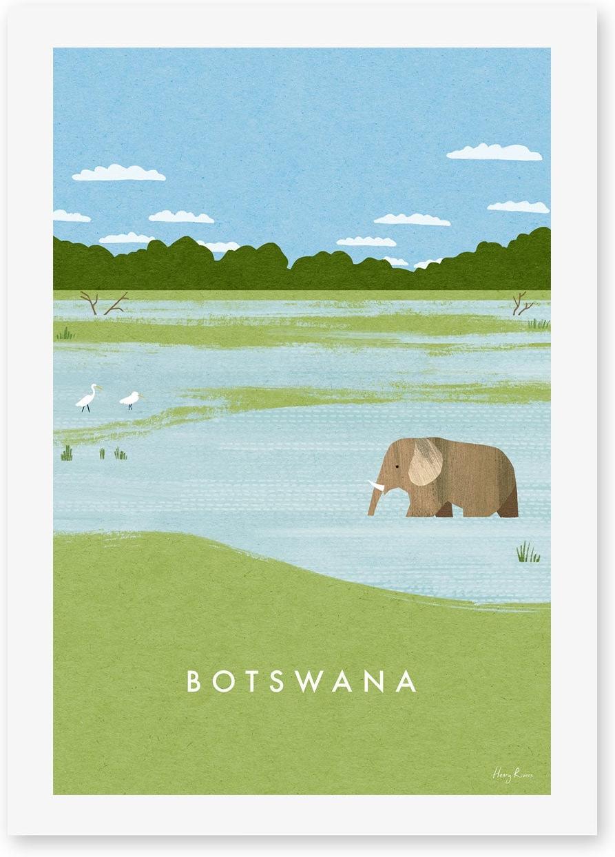 wall-art-print-canvas-poster-framed-Botswana , By Henry Rivers-GIOIA-WALL-ART