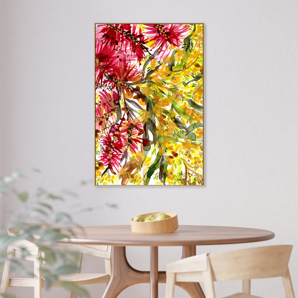 Bottlebrush And Wattle