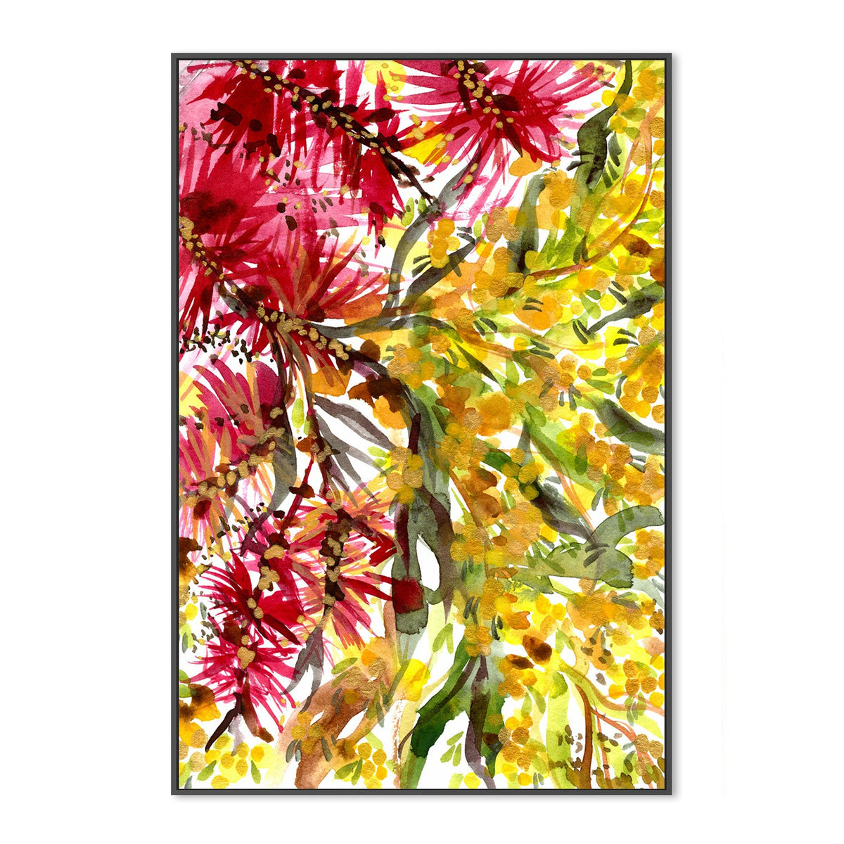 Bottlebrush And Wattle