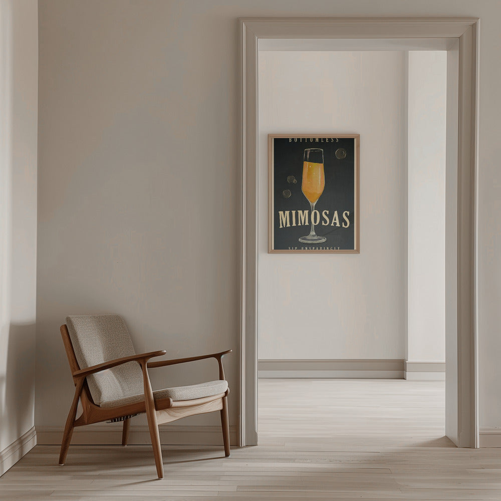 wall-art-print-canvas-poster-framed-Bottomless Mimosas Brunch Prosecco & Champagne Art , By Brett Gramse-10