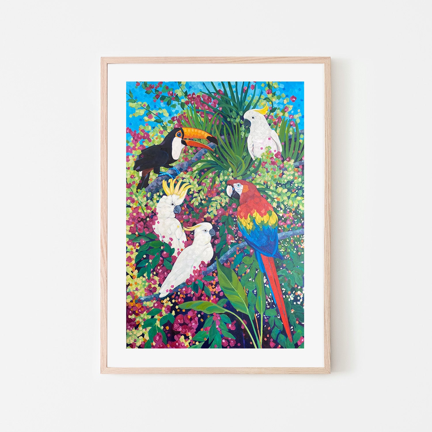 wall-art-print-canvas-poster-framed-Bougainvillea-6