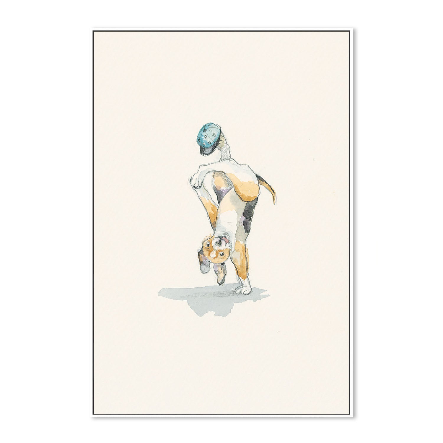 wall-art-print-canvas-poster-framed-Break Dancing , By Animo Alphabets-5