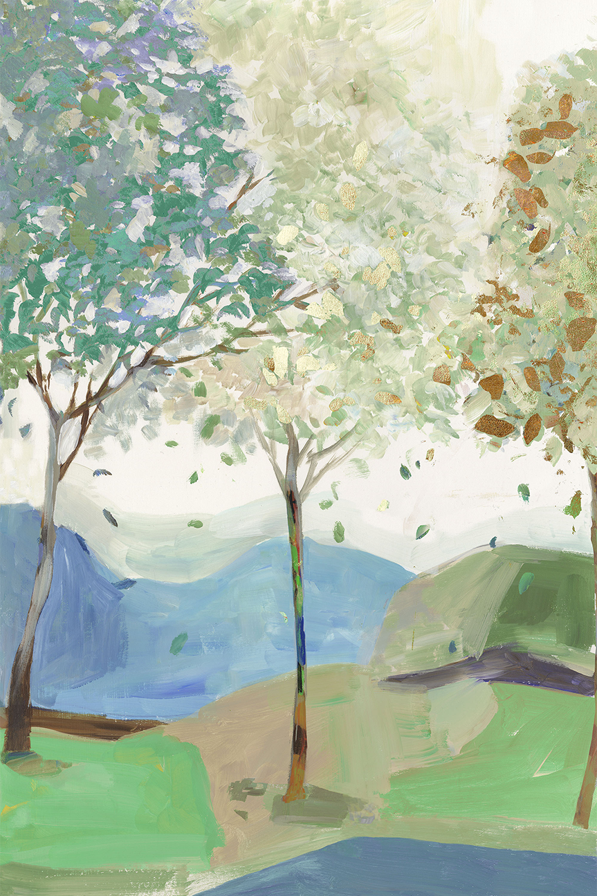 wall-art-print-canvas-poster-framed-Breezy Landscape, Style B-1