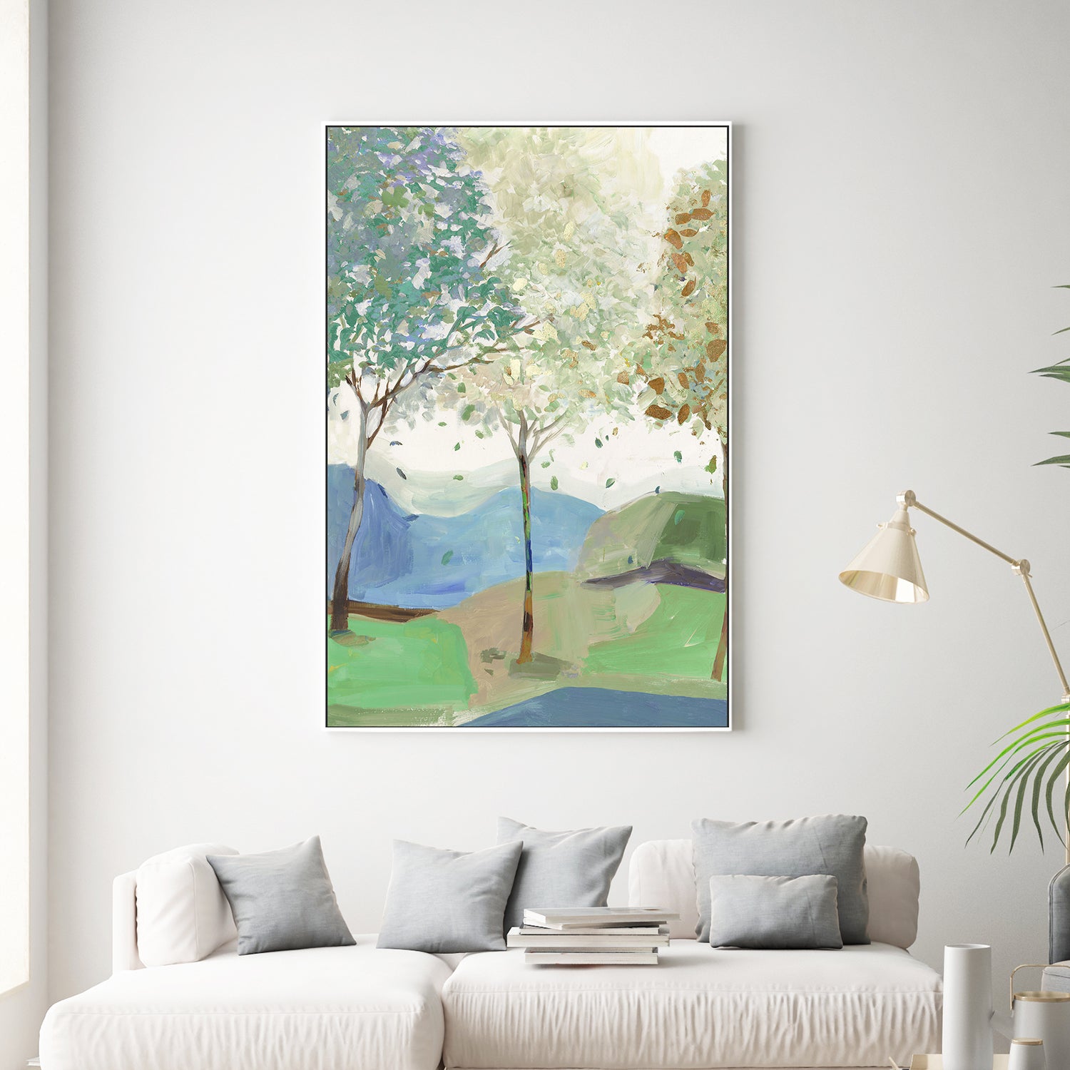 wall-art-print-canvas-poster-framed-Breezy Landscape, Style B-2