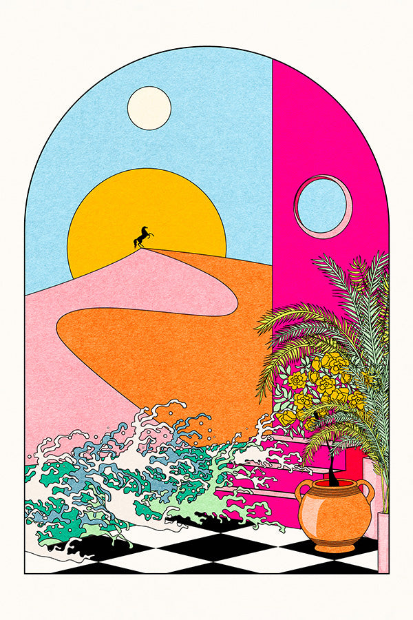 wall-art-print-canvas-poster-framed-Brighter Days Ahead-1