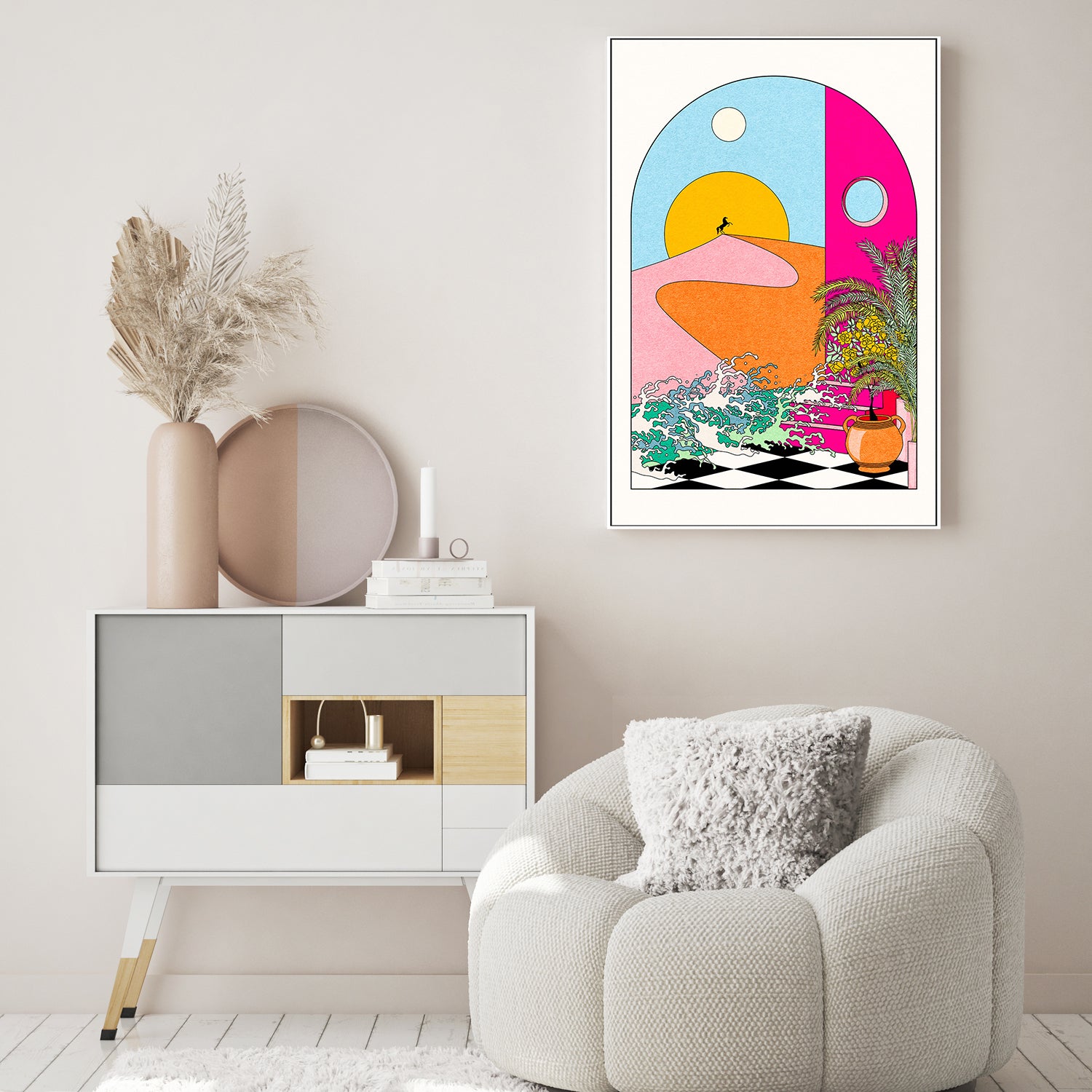 wall-art-print-canvas-poster-framed-Brighter Days Ahead-7