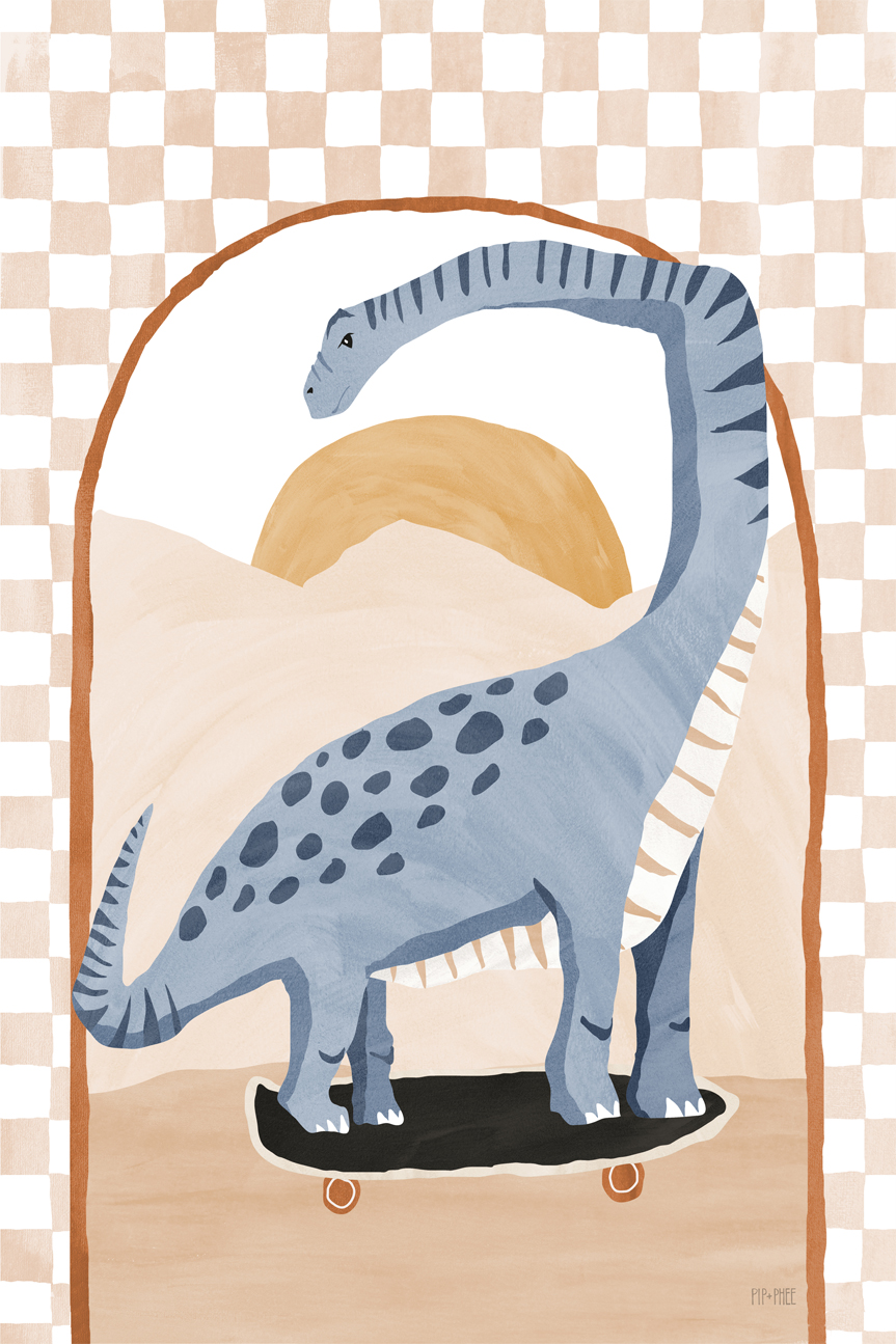 wall-art-print-canvas-poster-framed-Bronto Skater Arch , By Pip and Phee-1