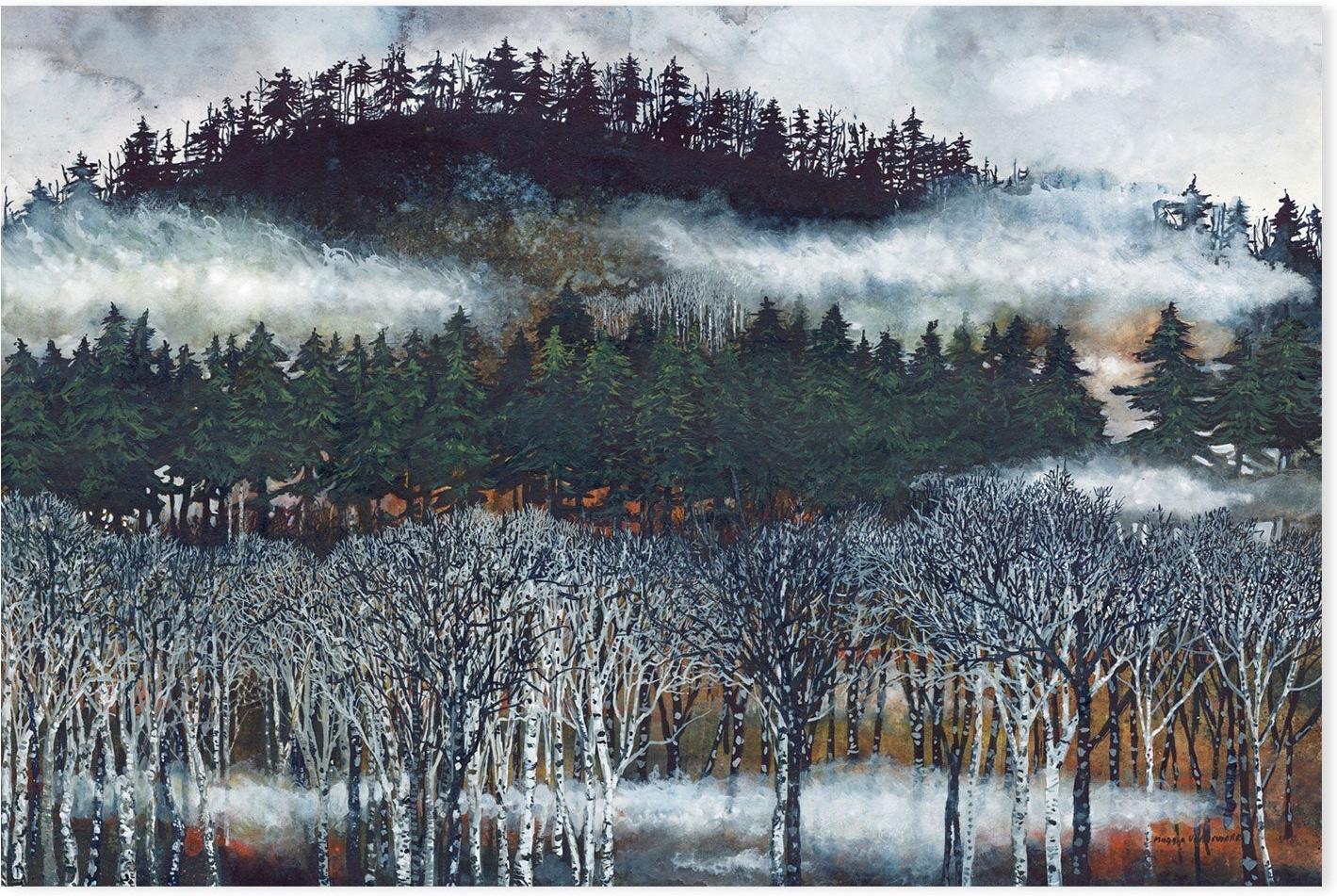 wall-art-print-canvas-poster-framed-Brume, Style B , By Maggie Vandewalle-GIOIA-WALL-ART
