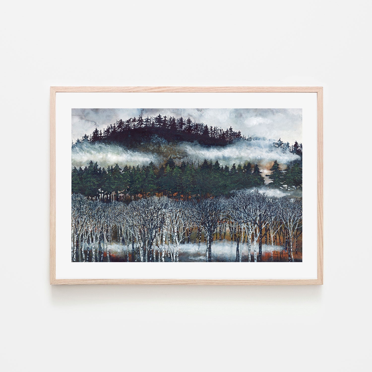 wall-art-print-canvas-poster-framed-Brume, Style B , By Maggie Vandewalle-GIOIA-WALL-ART
