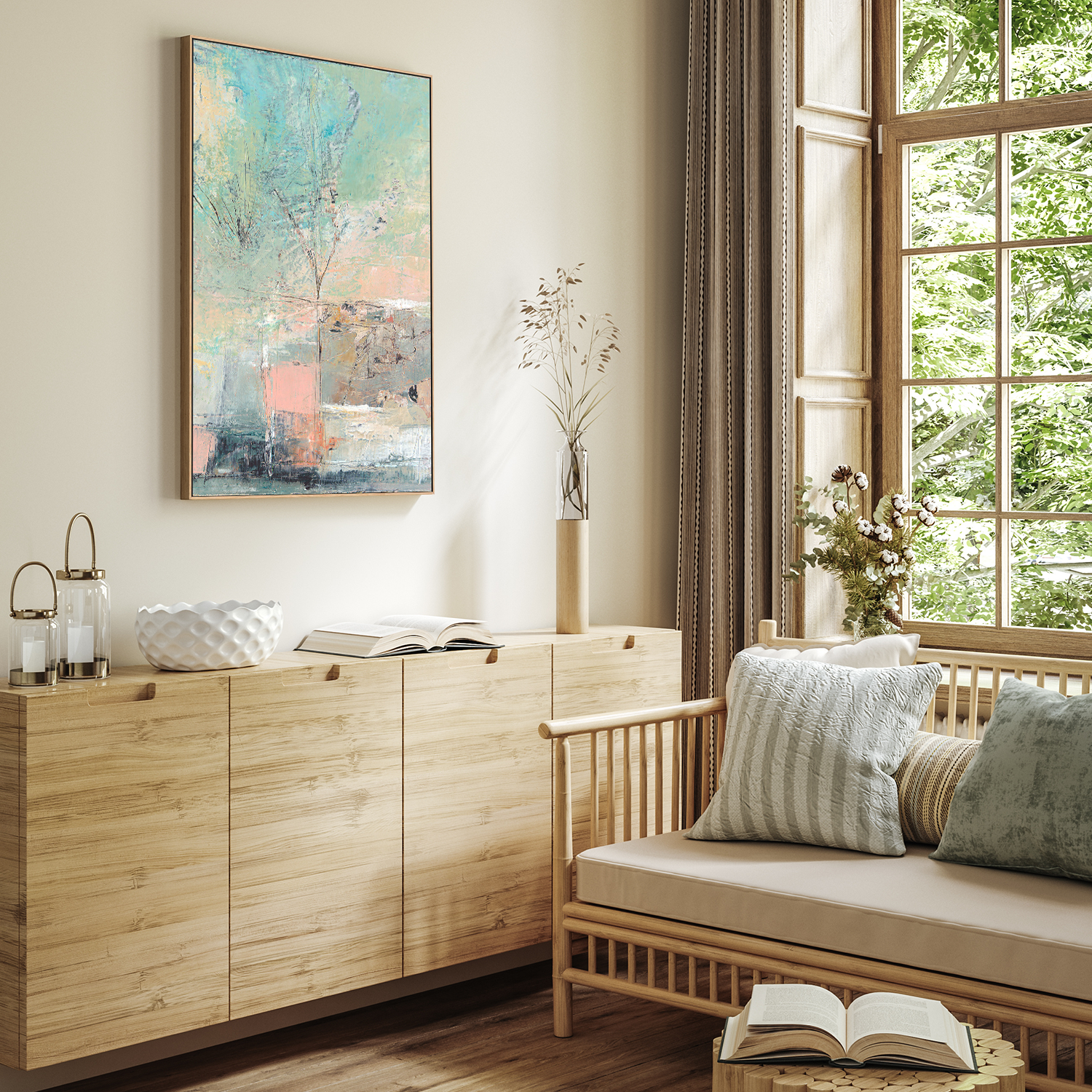 wall-art-print-canvas-poster-framed-Bumping Into Ghosts-7