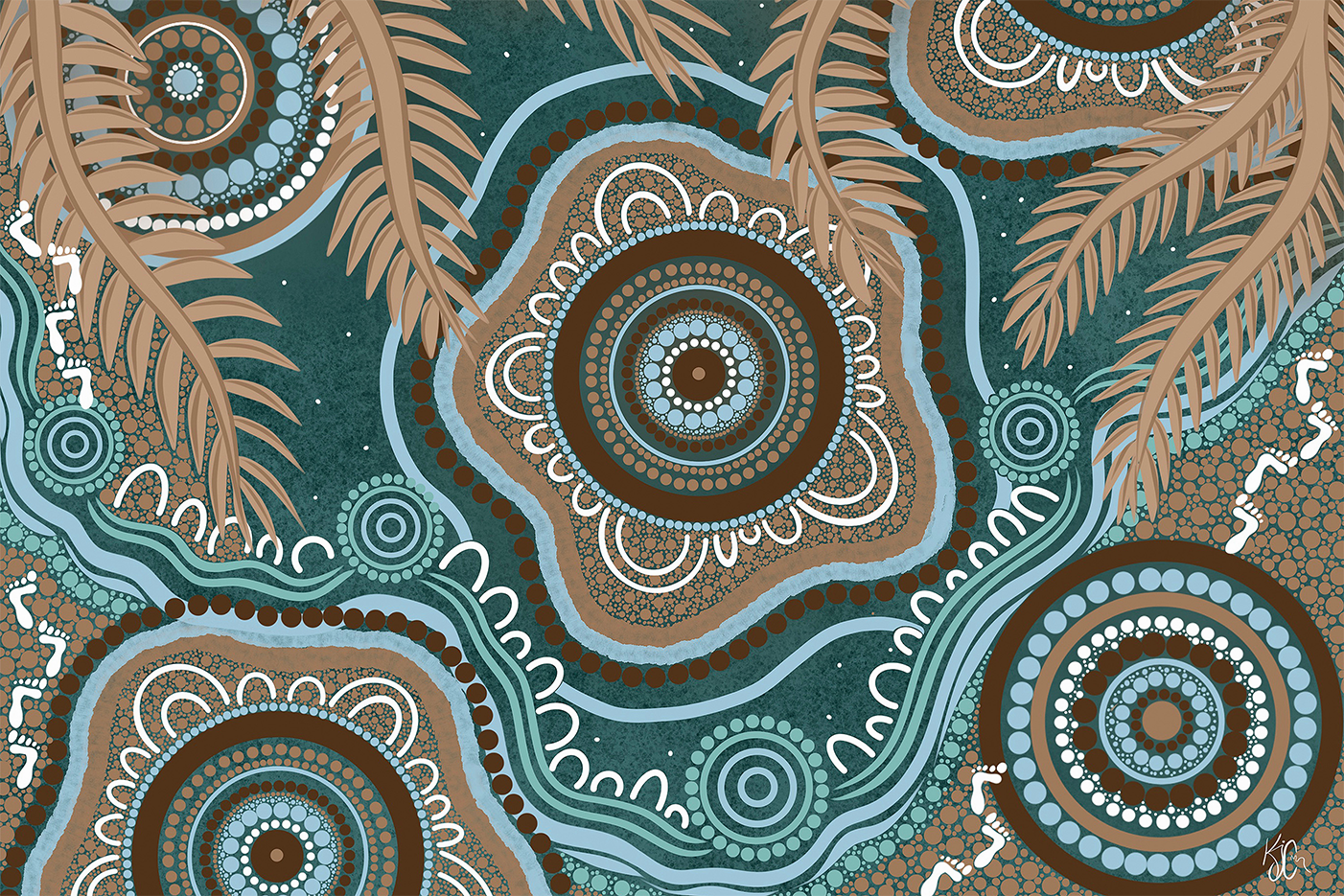 wall-art-print-canvas-poster-framed-Bungil , By Kiz Costelloe-1