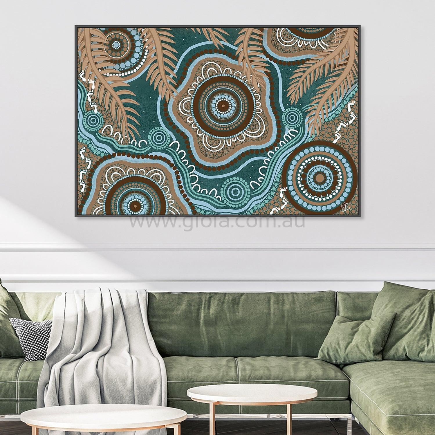 wall-art-print-canvas-poster-framed-Bungil , By Kiz Costelloe-2