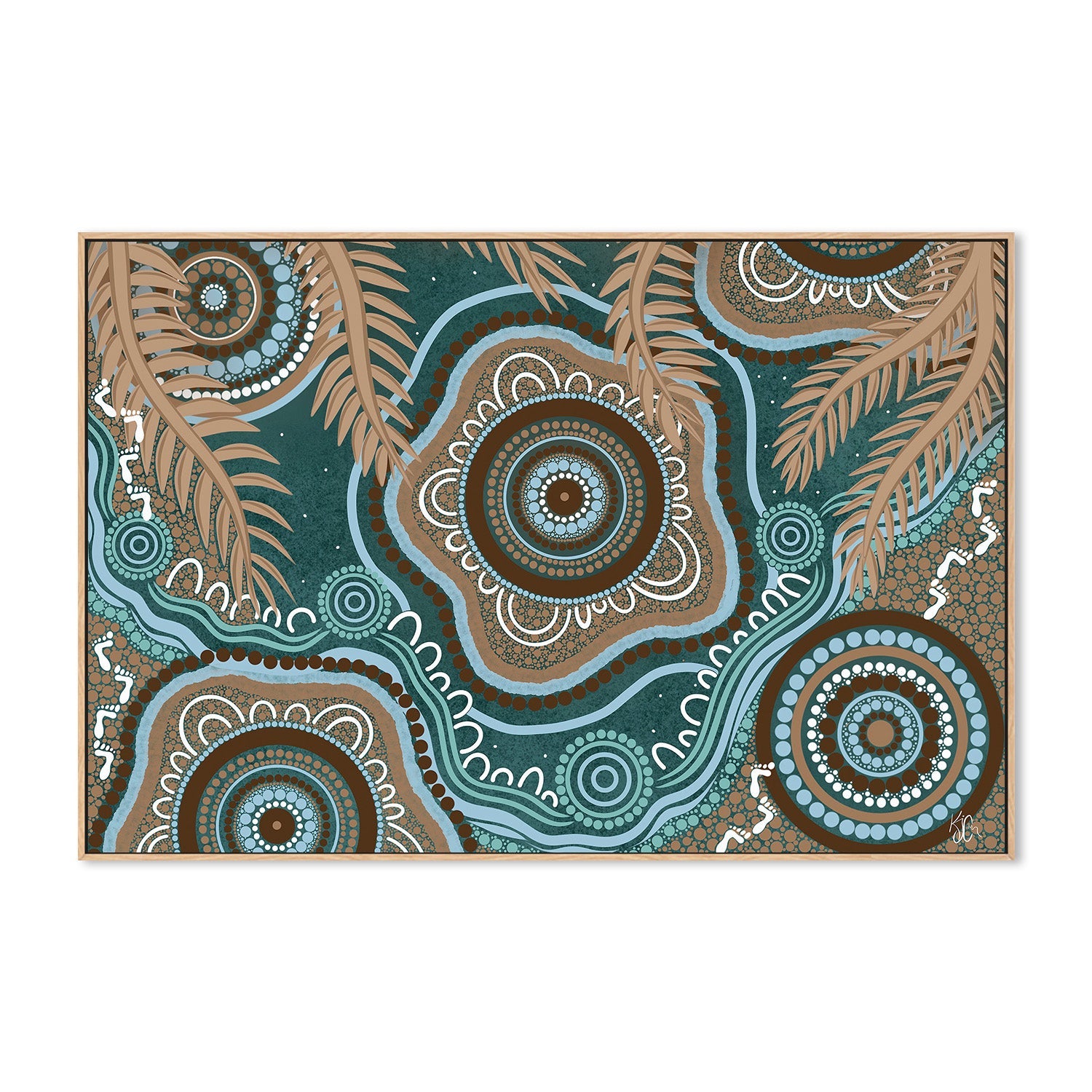 wall-art-print-canvas-poster-framed-Bungil , By Kiz Costelloe-4