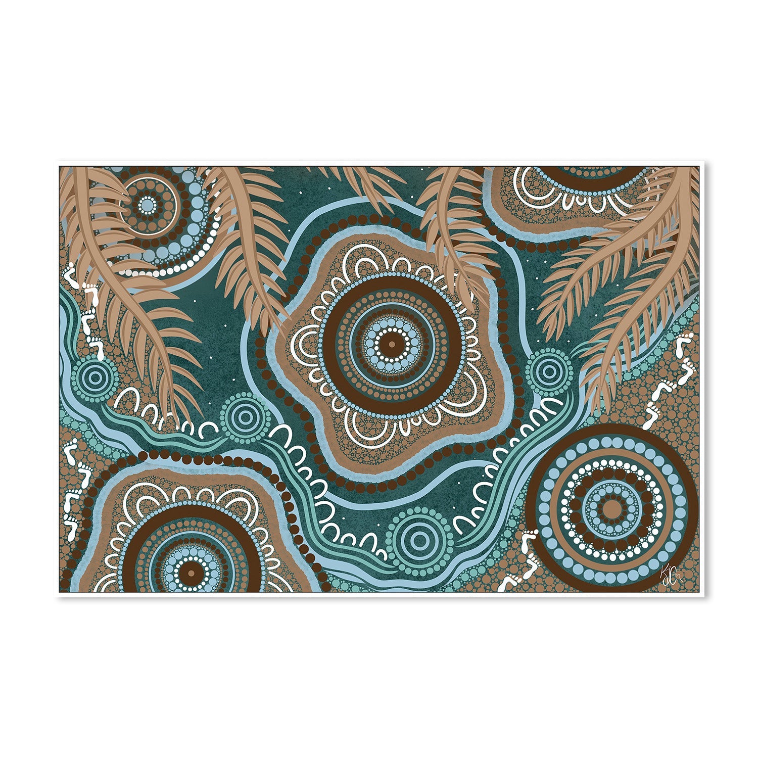 wall-art-print-canvas-poster-framed-Bungil , By Kiz Costelloe-5