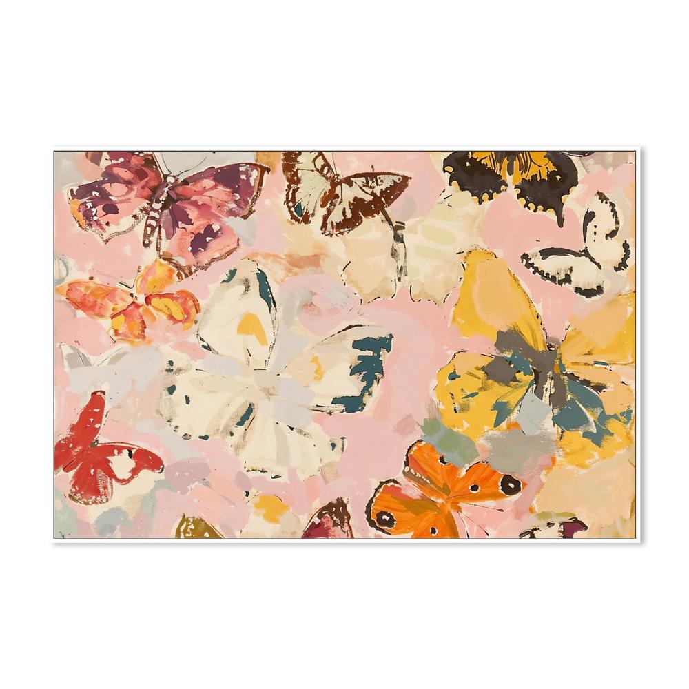 wall-art-print-canvas-poster-framed-Butterflies , By Lady Hana-5