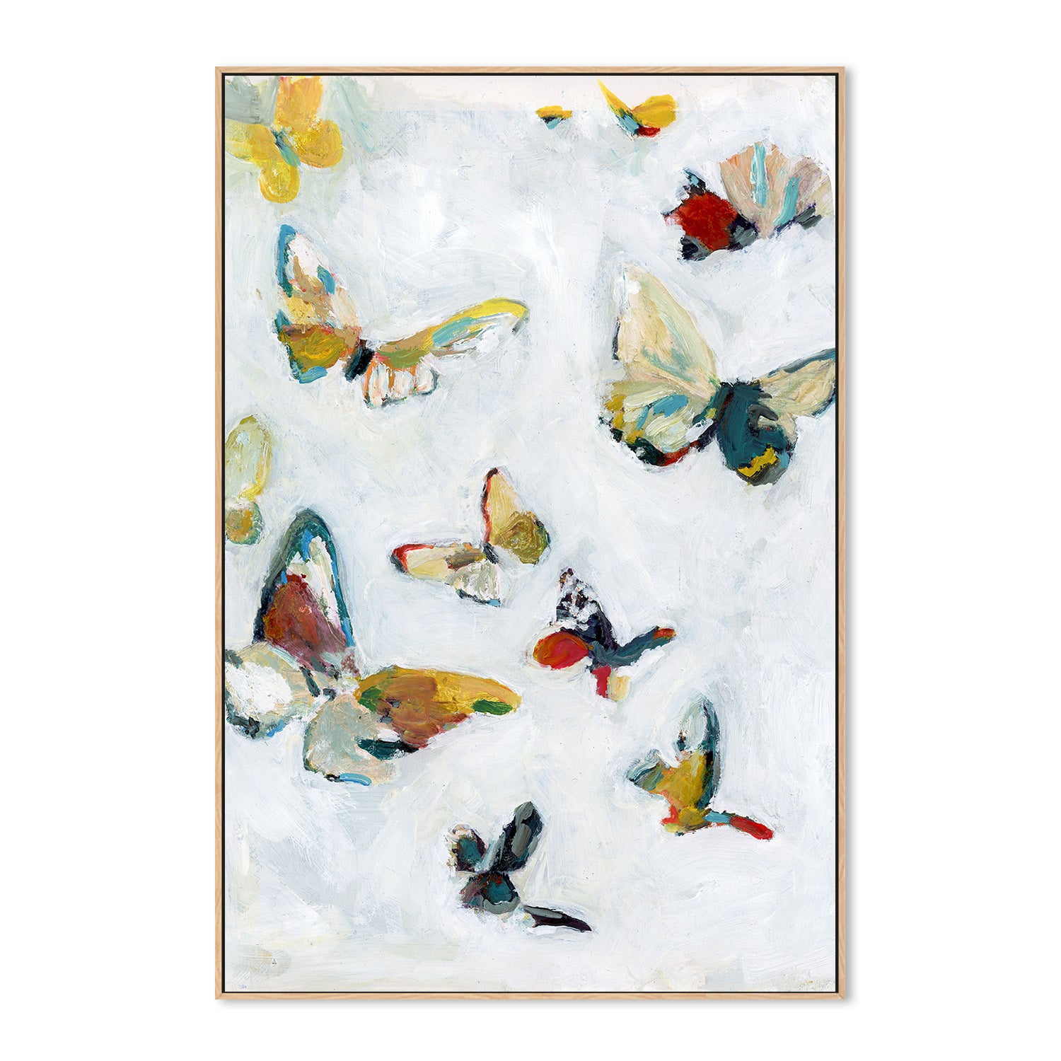 wall-art-print-canvas-poster-framed-Butterflies in Love-4