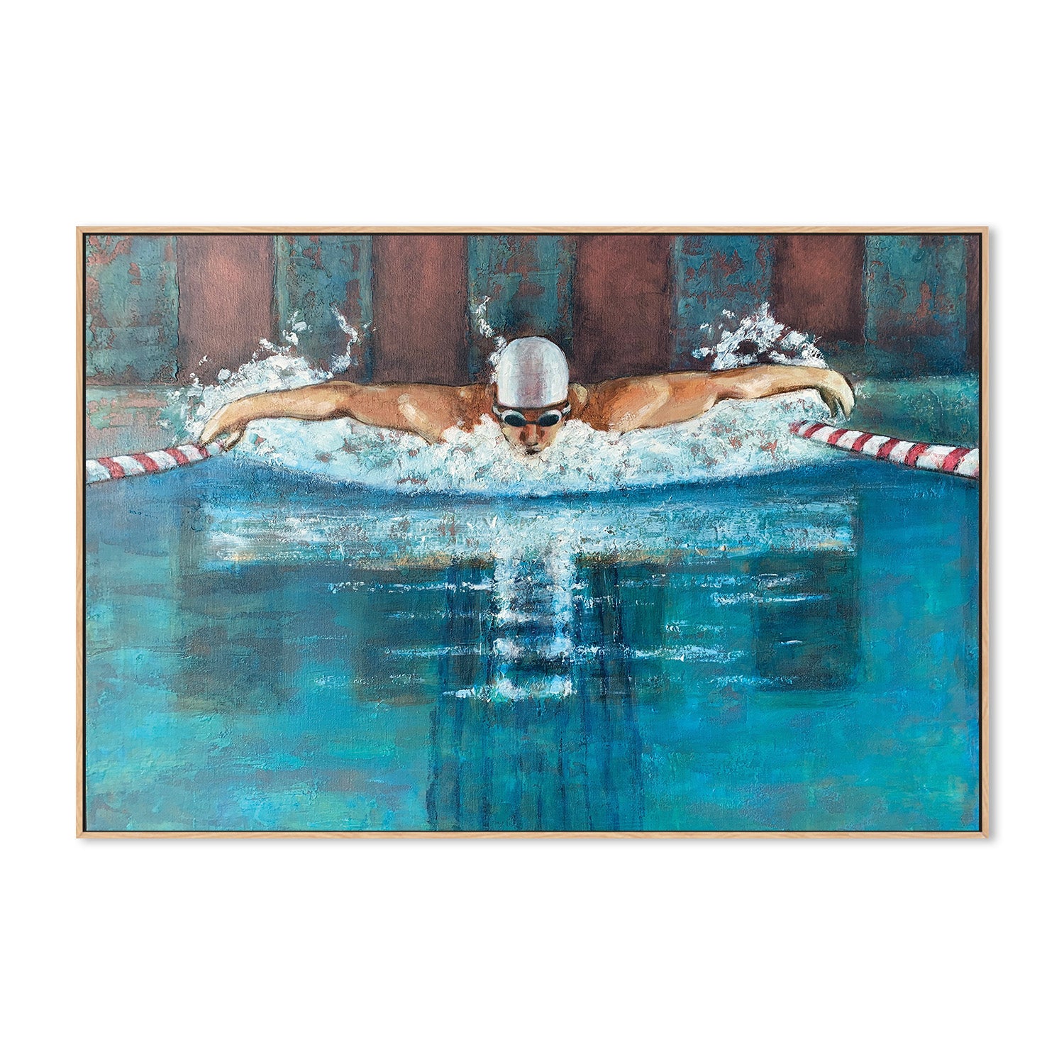 wall-art-print-canvas-poster-framed-Butterfly with White Cap-4