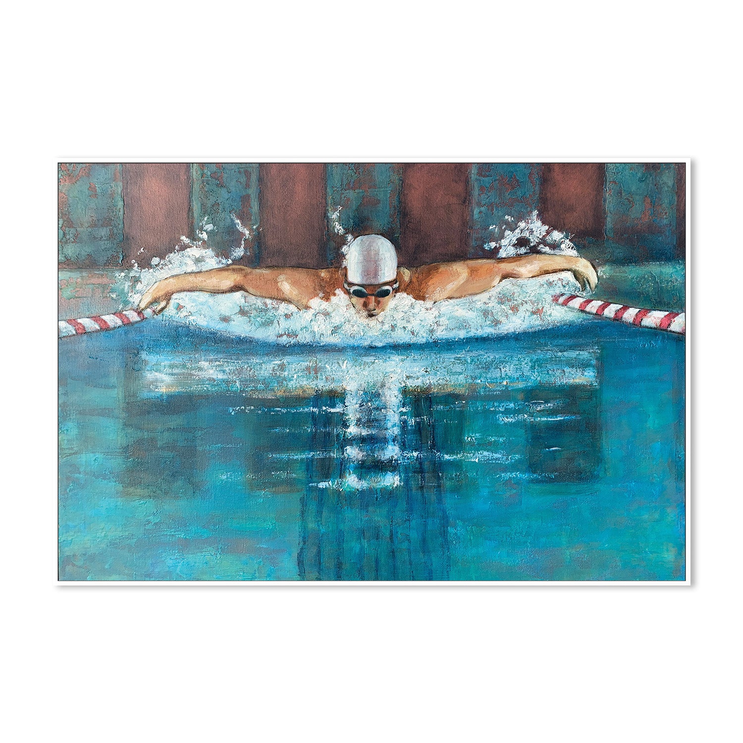 wall-art-print-canvas-poster-framed-Butterfly with White Cap-5