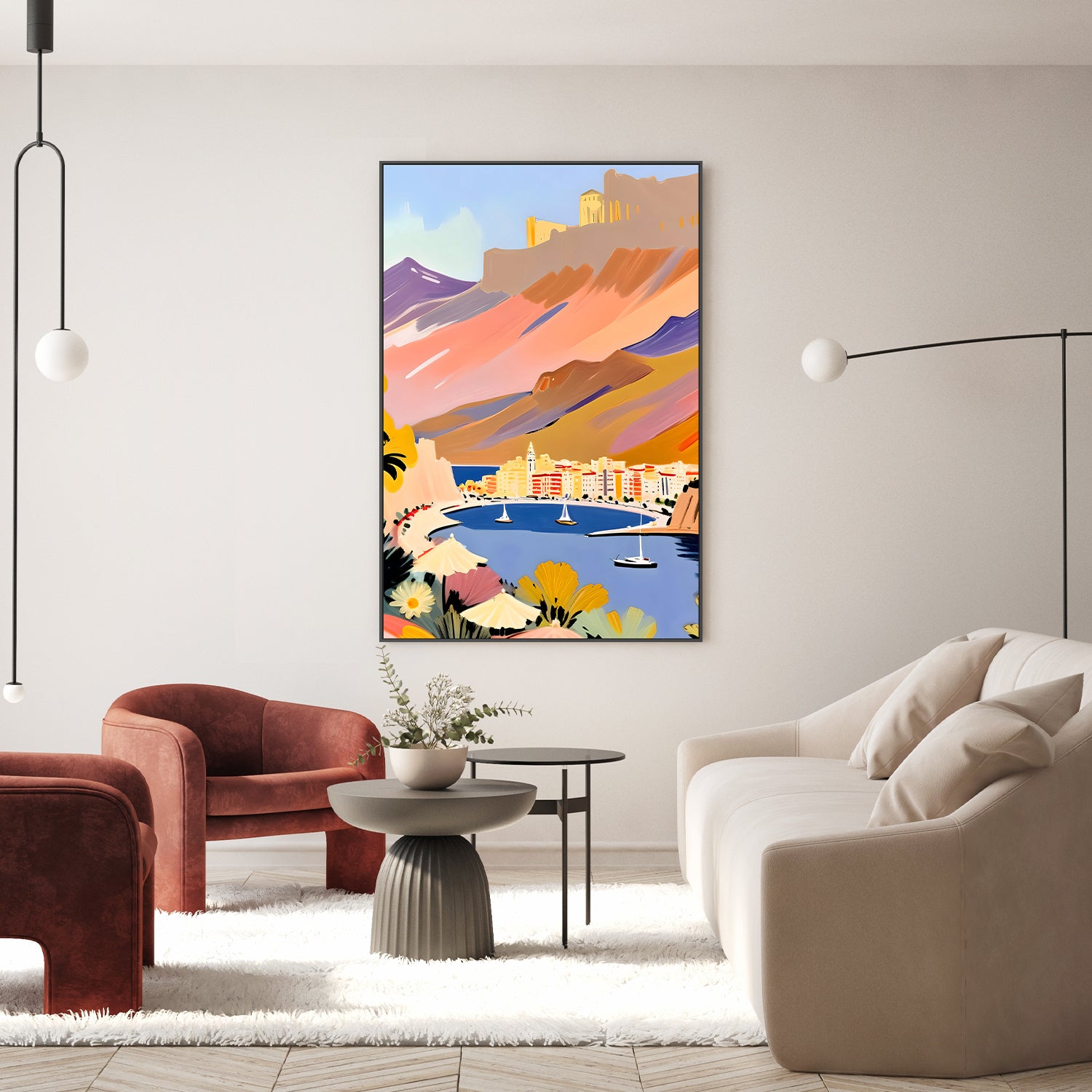 wall-art-print-canvas-poster-framed-By The Harbor-8