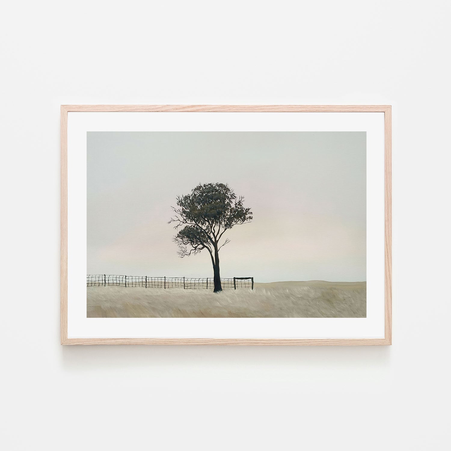 wall-art-print-canvas-poster-framed-By The Old Fence , By Kelle Wright-6