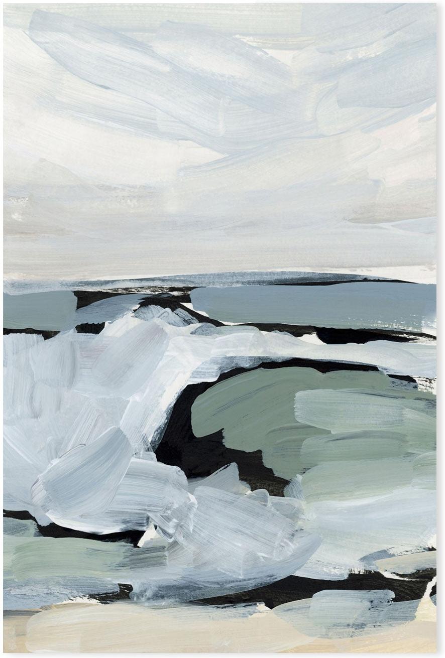 wall-art-print-canvas-poster-framed-By The Sea, Style E-by-Emily Wood-Gioia Wall Art