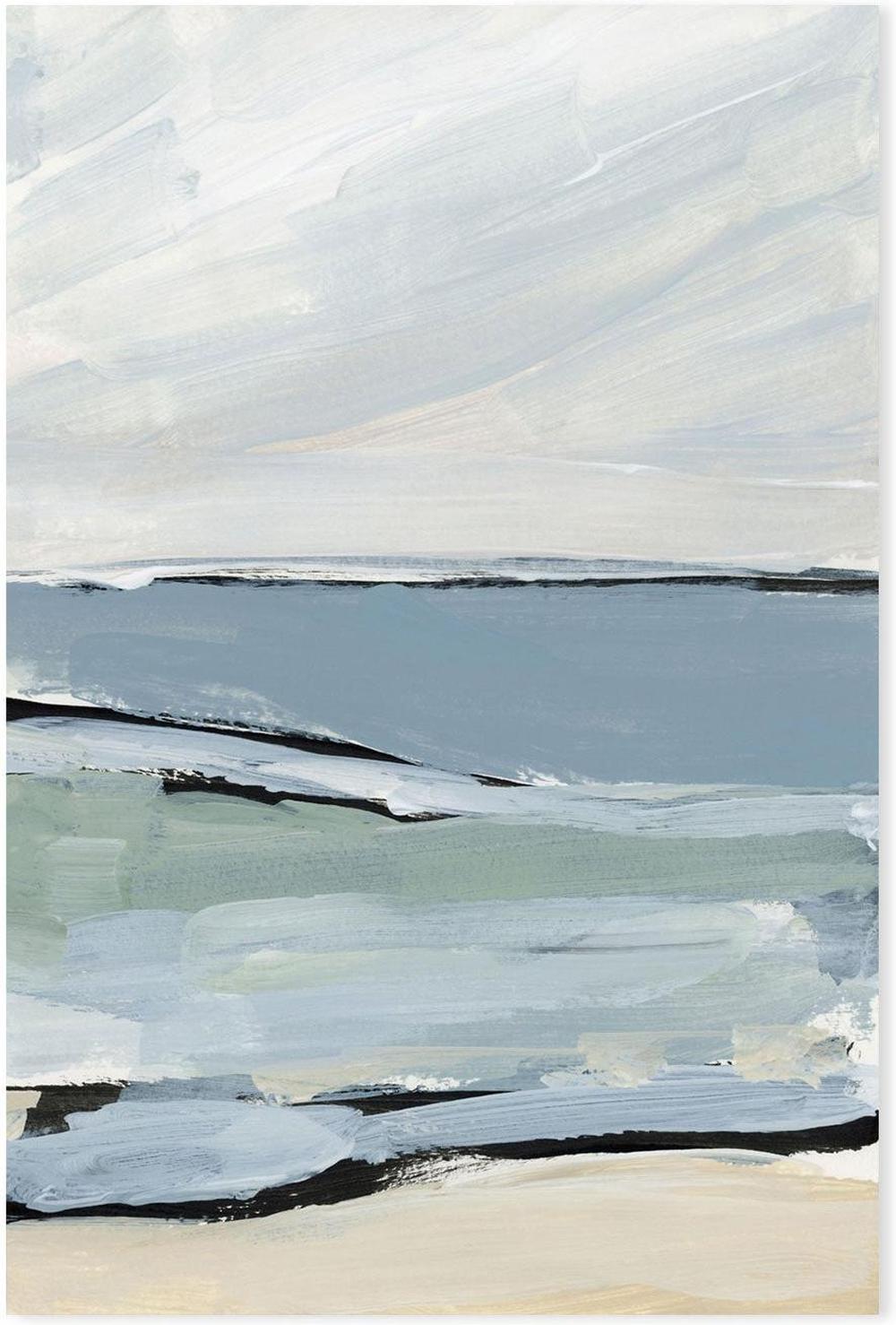 wall-art-print-canvas-poster-framed-By The Sea, Style F-by-Emily Wood-Gioia Wall Art
