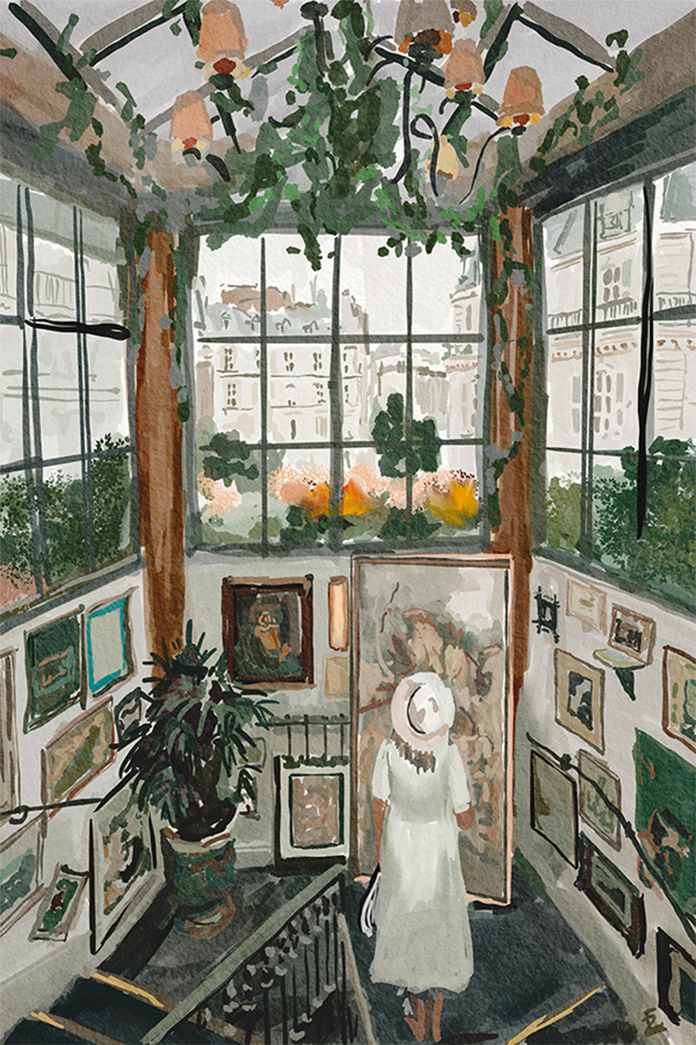 wall-art-print-canvas-poster-framed-Caffe art-1