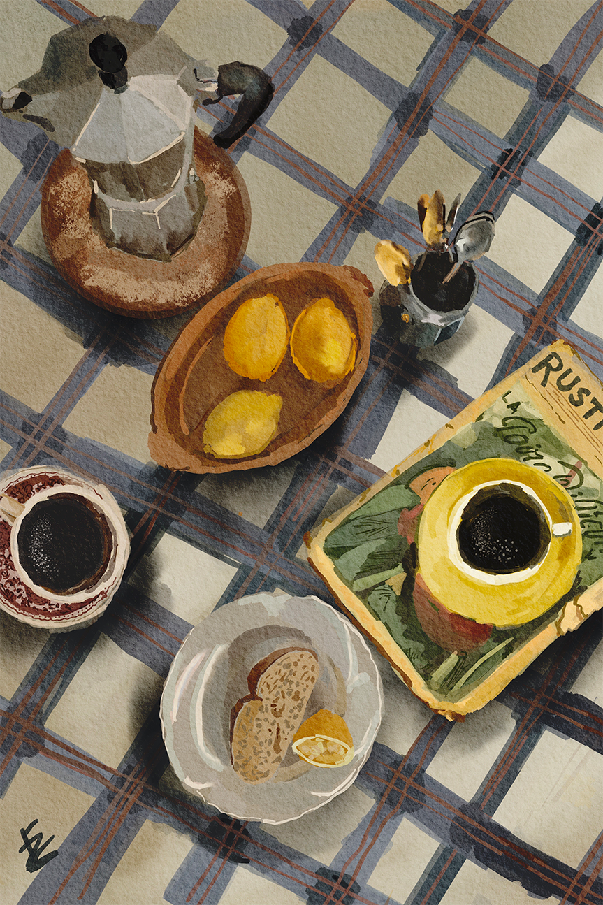 wall-art-print-canvas-poster-framed-Caffe Siciliano , By Ekaterina Zagorska-1