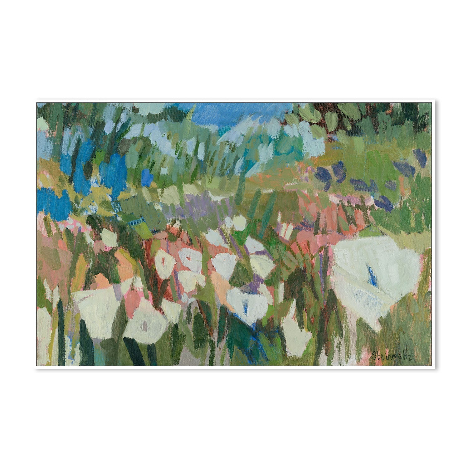 wall-art-print-canvas-poster-framed-Calla Lily View , By Liana Steinmetz-5