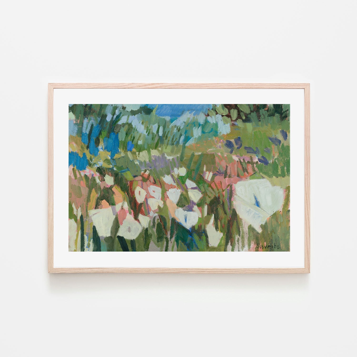 wall-art-print-canvas-poster-framed-Calla Lily View , By Liana Steinmetz-6