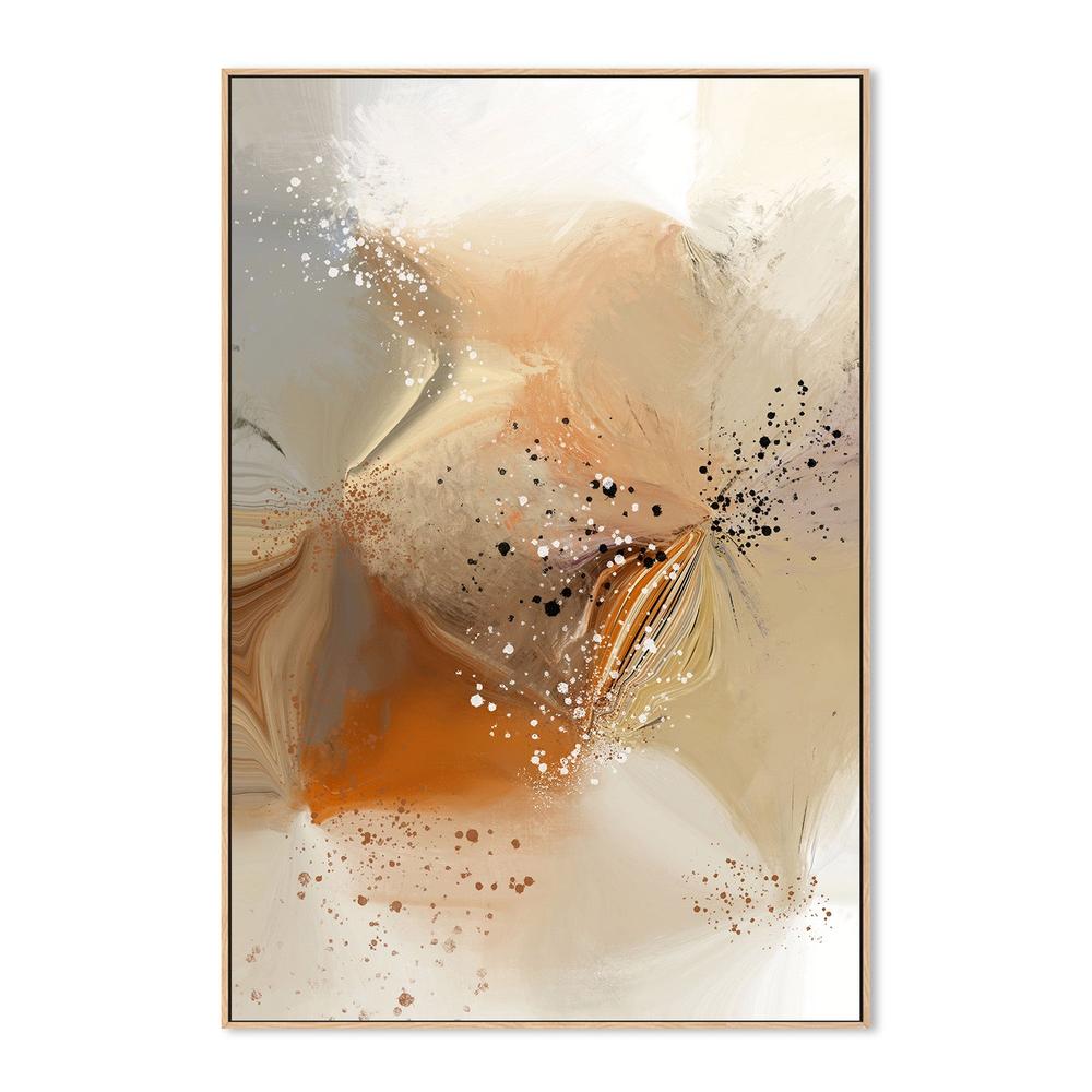 wall-art-print-canvas-poster-framed-Calm remains, Style A-4