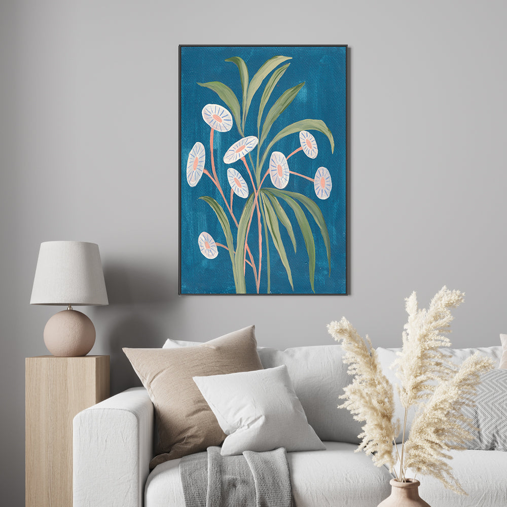 wall-art-print-canvas-poster-framed-Camellia Harmony , By Nikita Jariwala-GIOIA-WALL-ART