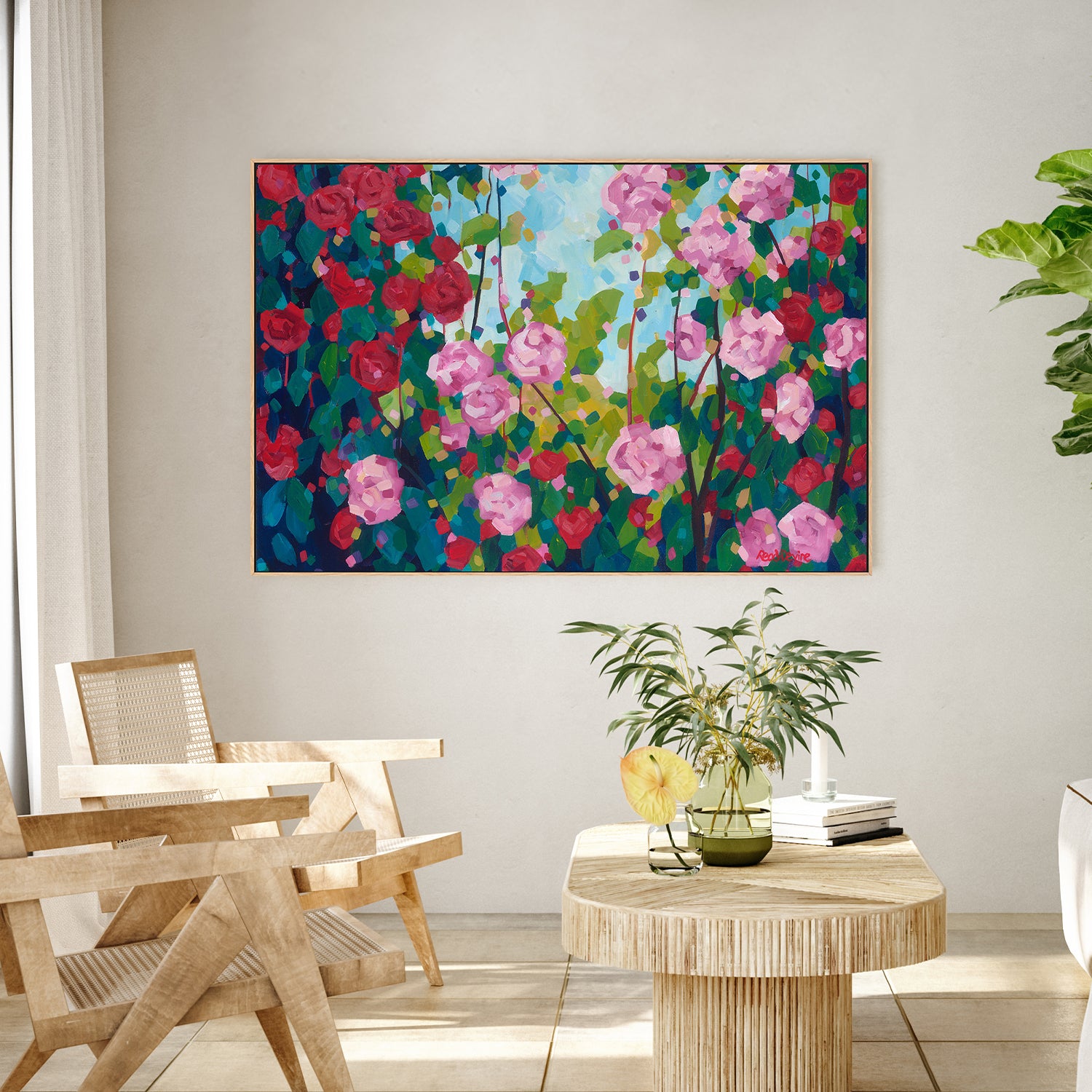 wall-art-print-canvas-poster-framed-Camellias-2
