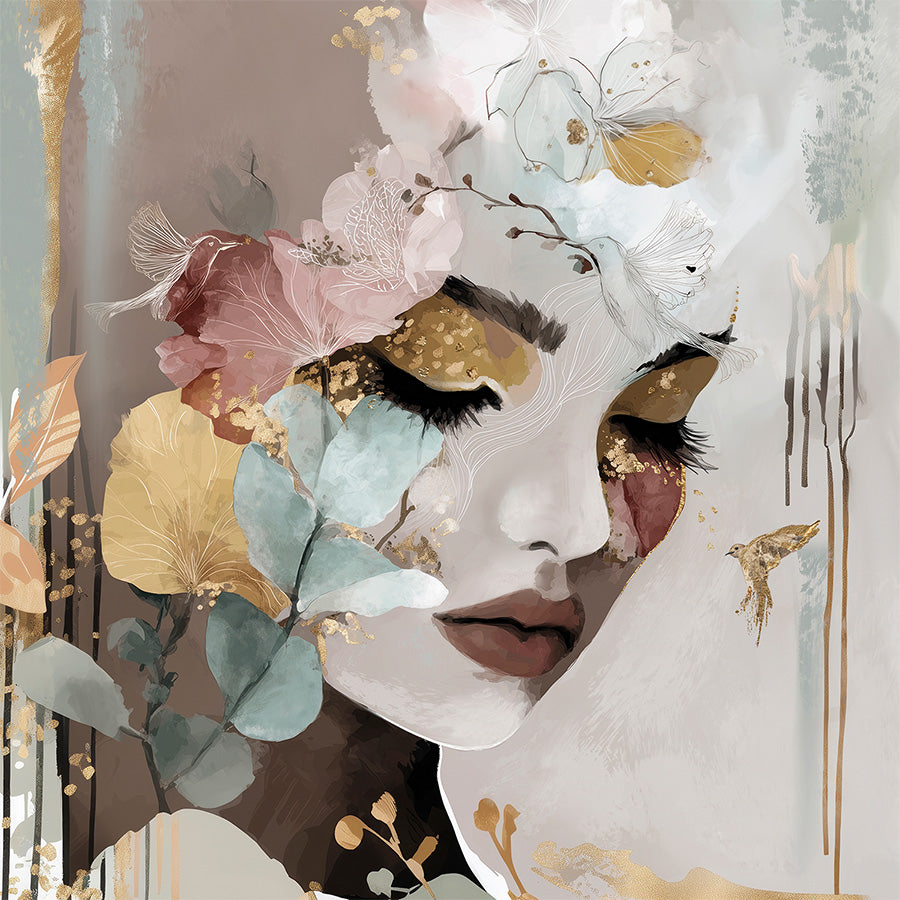 wall-art-print-canvas-poster-framed-Camilla, Left And Right, Set Of 2-9