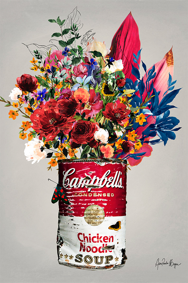 wall-art-print-canvas-poster-framed-Campbell´s PINK-1