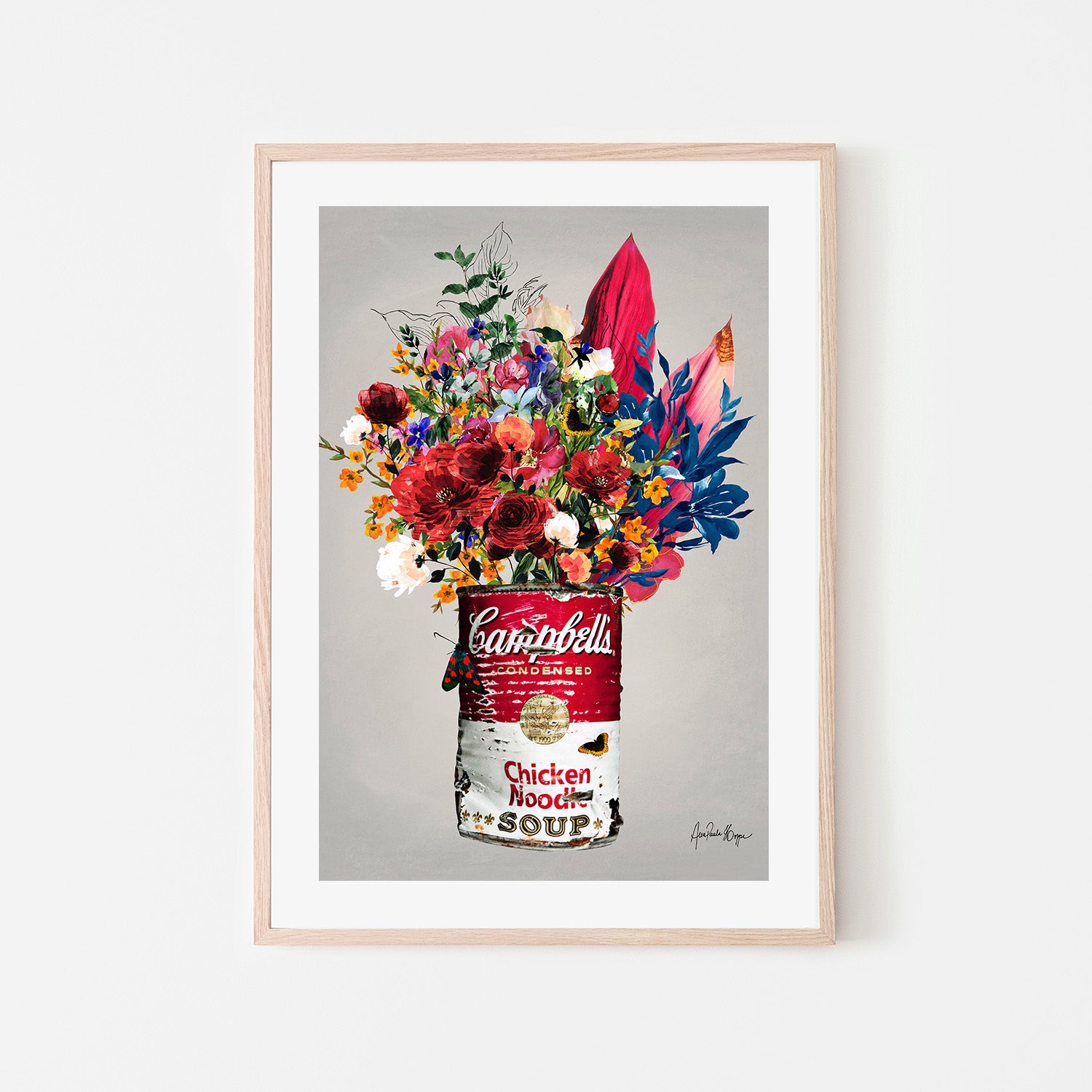 wall-art-print-canvas-poster-framed-Campbell´s PINK-6